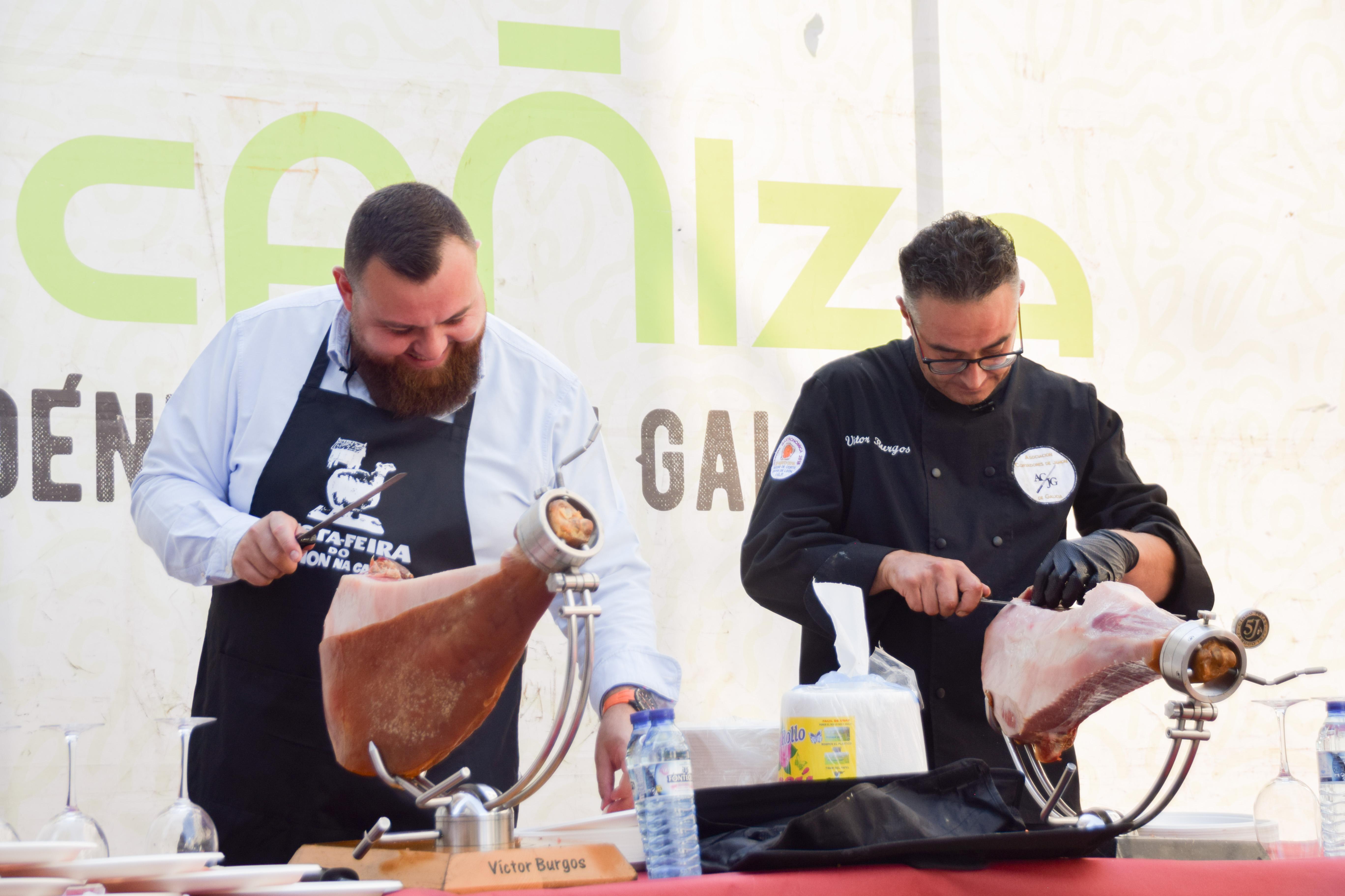 Master Class de CORTE DE XAMÓN e CATA DE VIÑO