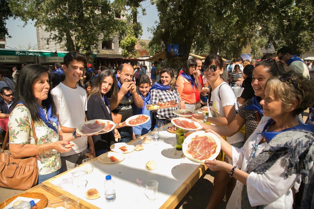 Feira do xamón en A Cañiza