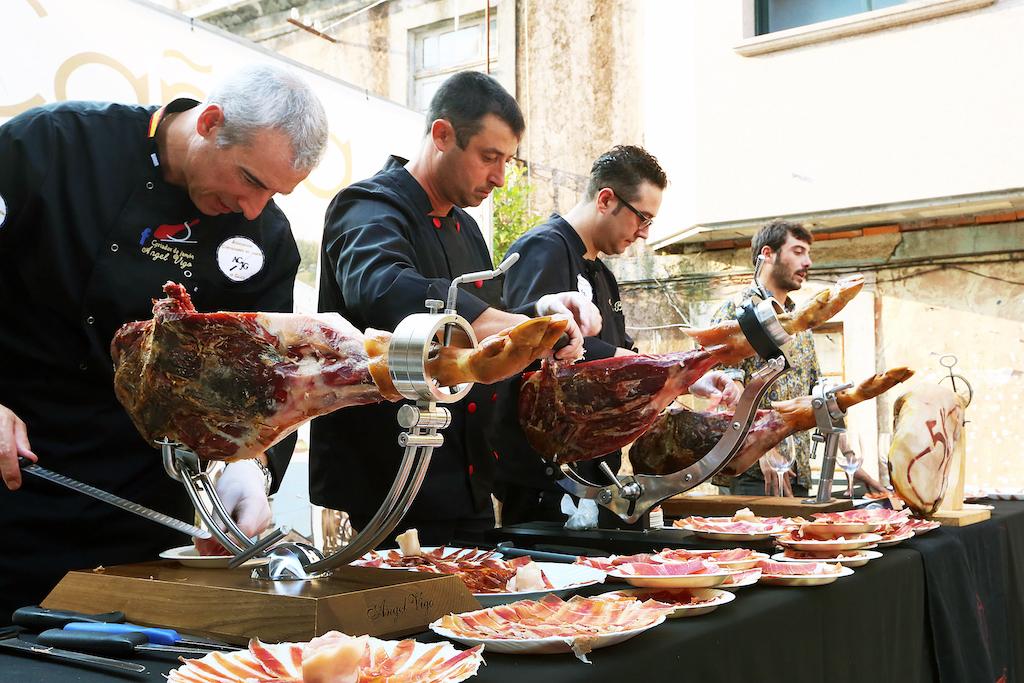Feira do xamón en A Cañiza