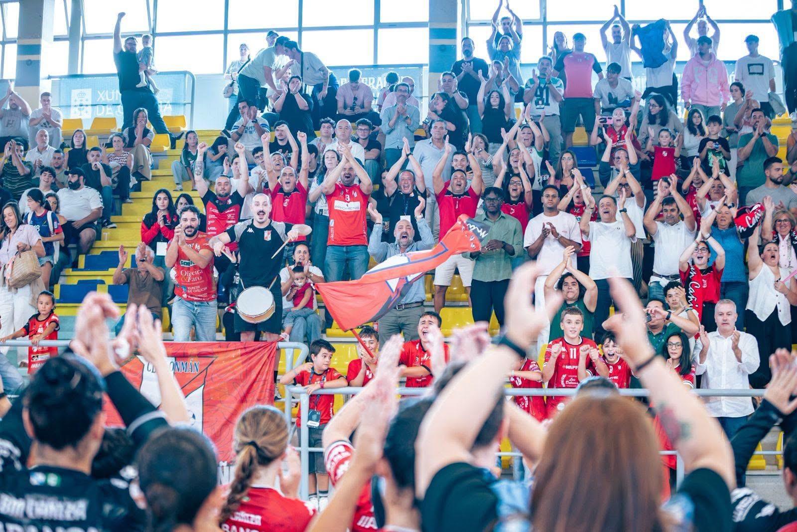 Novamente temos a honra de felicitar ao Club Balonmán Cañiza pola revalidación da Copa Galicia feminina
