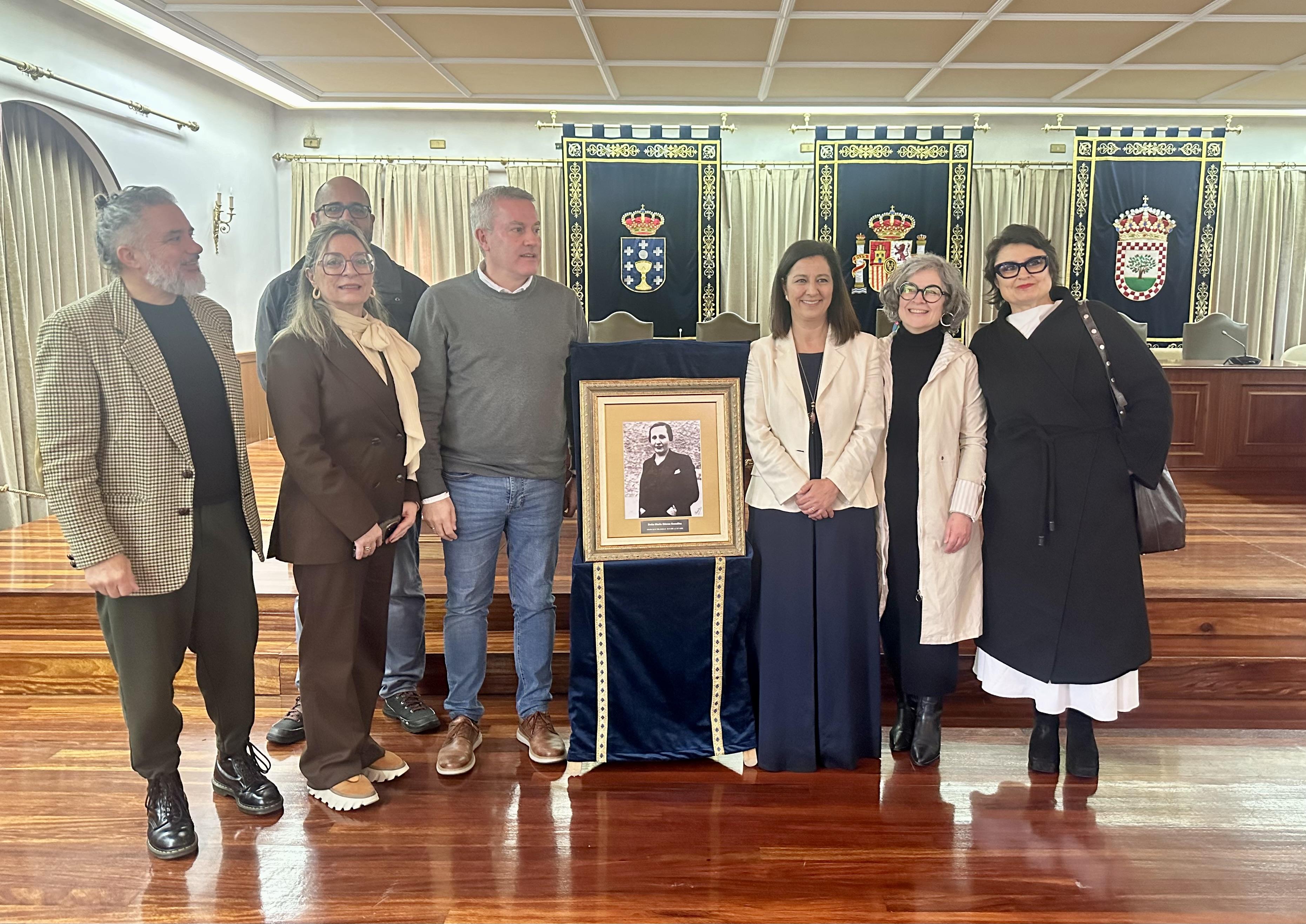 A Cañiza homenaxea a Maruja Gómez, a primeira alcaldesa democrática de Galicia elixida no municipio en 1936