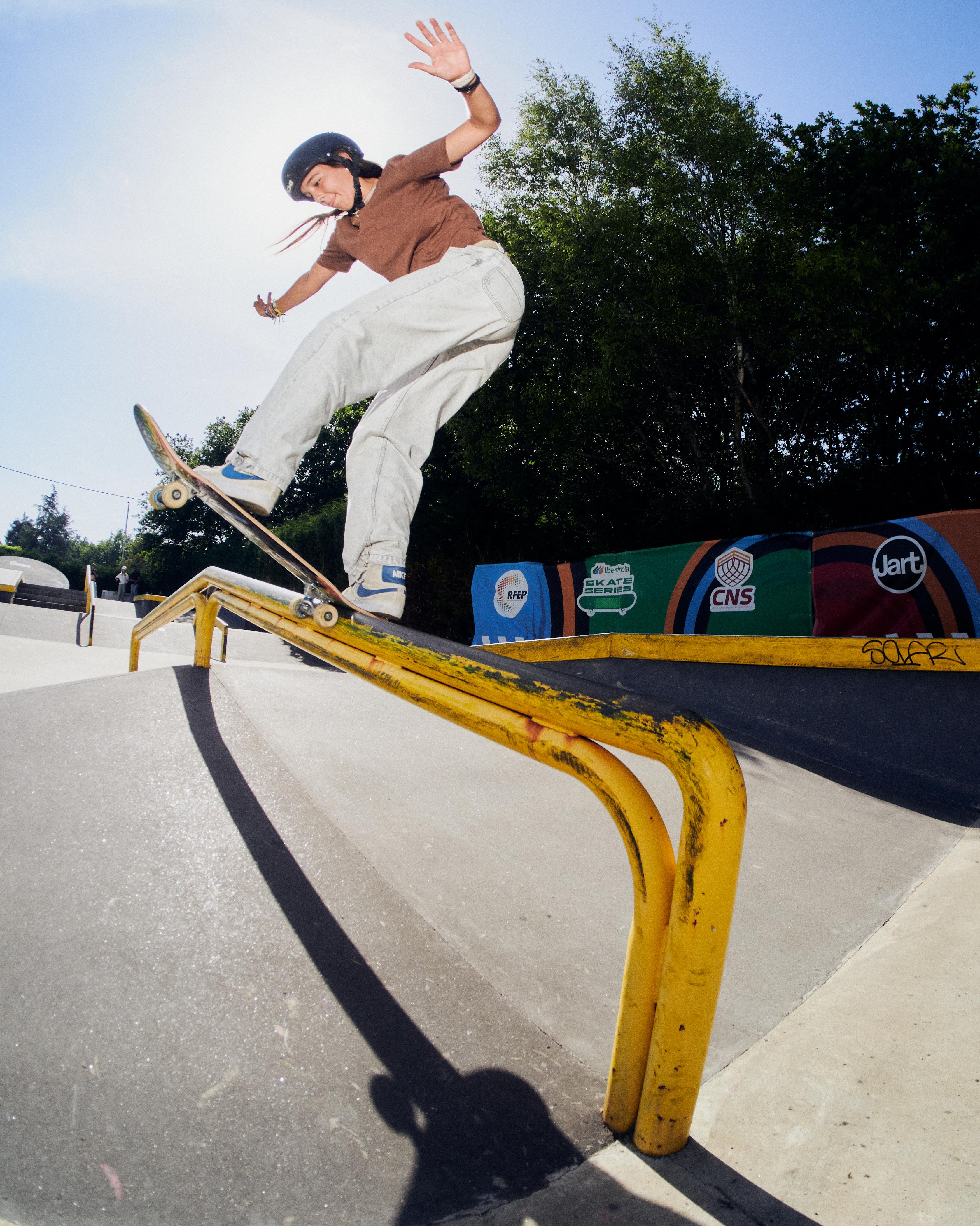 A Caniza consolídase como referente do skateboarding tras acoller o arranque das Iberdrola Skate Series 2026