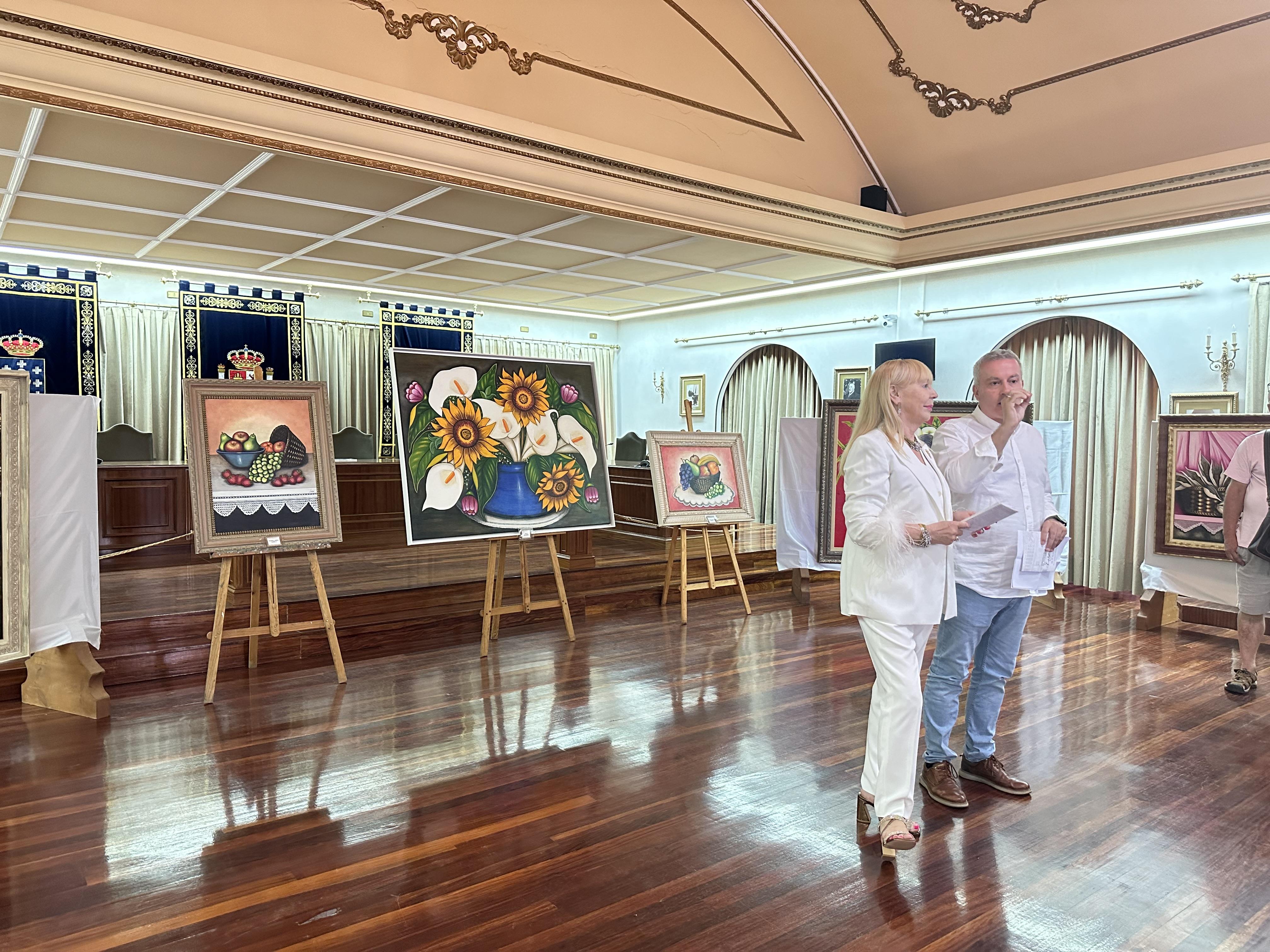 EXPOSICIÓN DE PINTURA DE LOLI CALVELO «Al óleo sobre Lienzo»