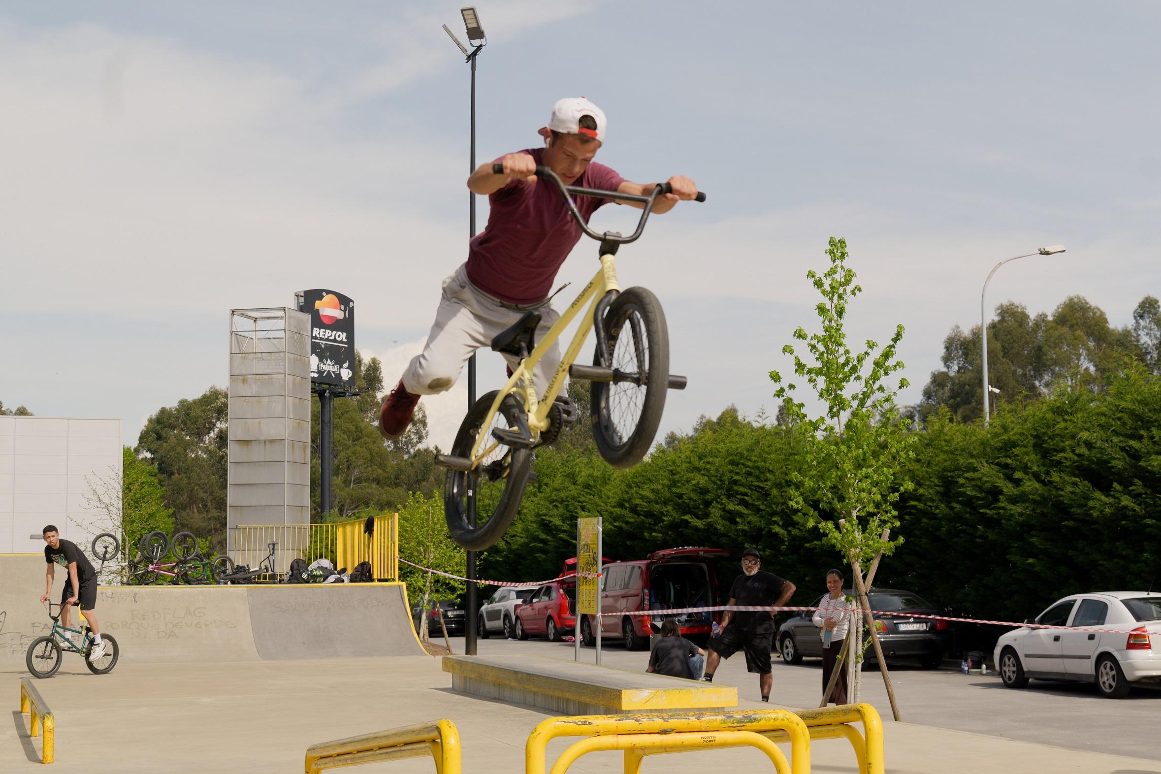 O skatepark municipal converteuse este 18 de abril en punto de encontro do BMX co “Game Of Bike LEAGUE”.
