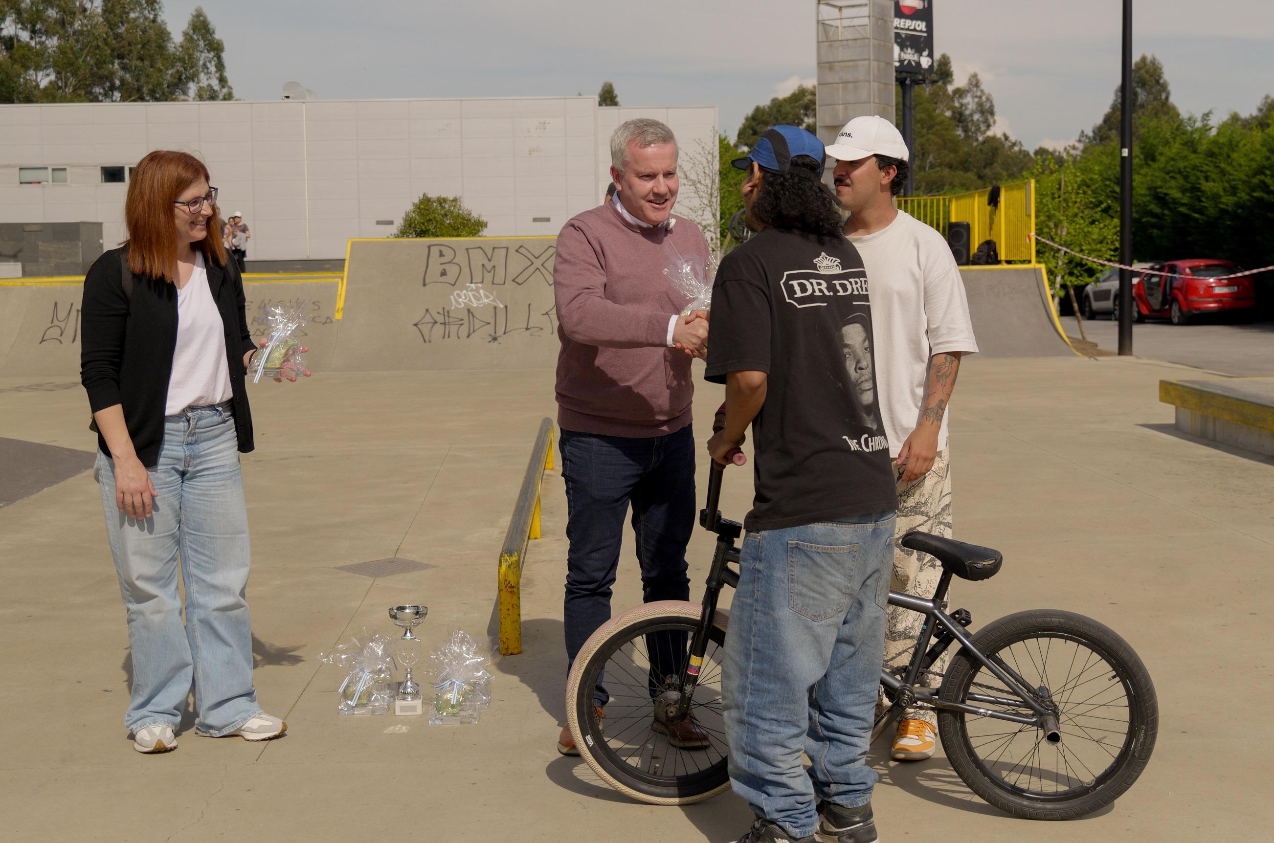 O skatepark municipal converteuse este 18 de abril en punto de encontro do BMX co “Game Of Bike LEAGUE”.
