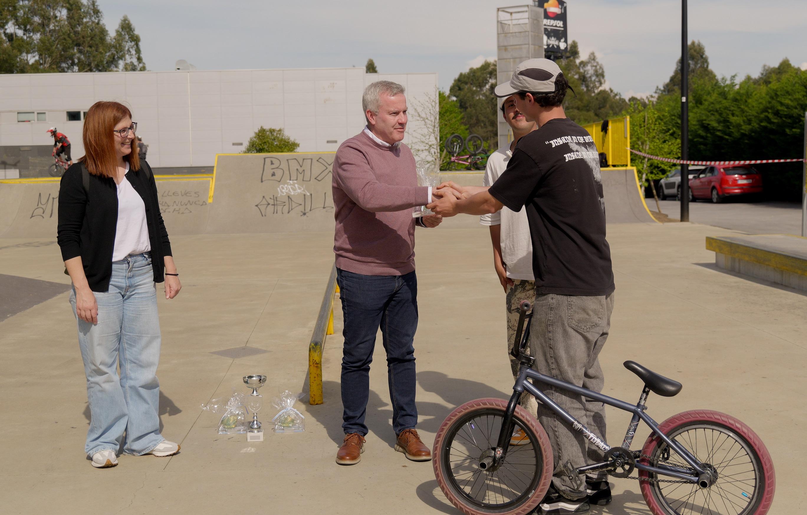 O skatepark municipal converteuse este 18 de abril en punto de encontro do BMX co “Game Of Bike LEAGUE”.