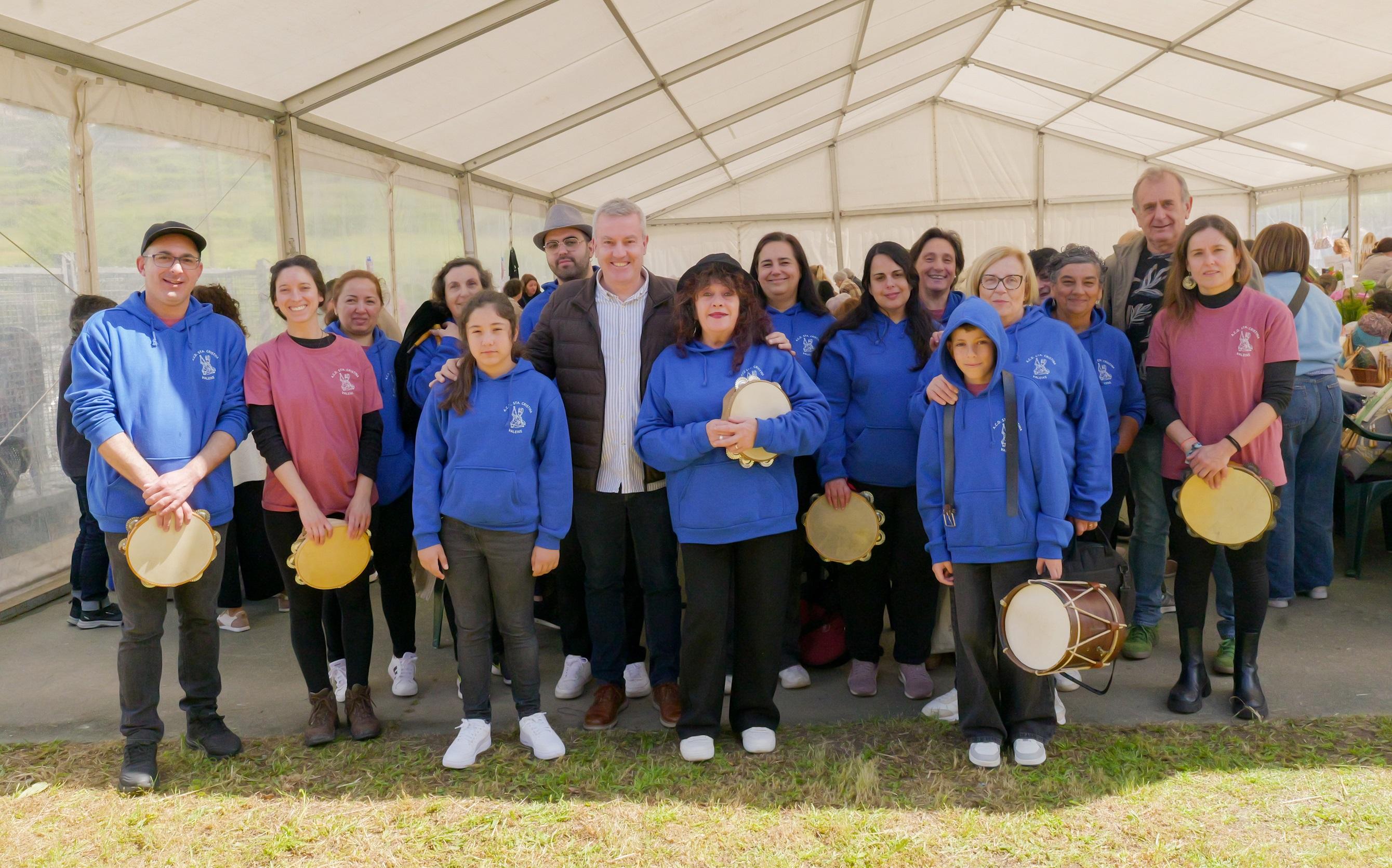 Valeixe acolleu este 19 de maio a III Mostra de Palilleiras do Concello da Caniza