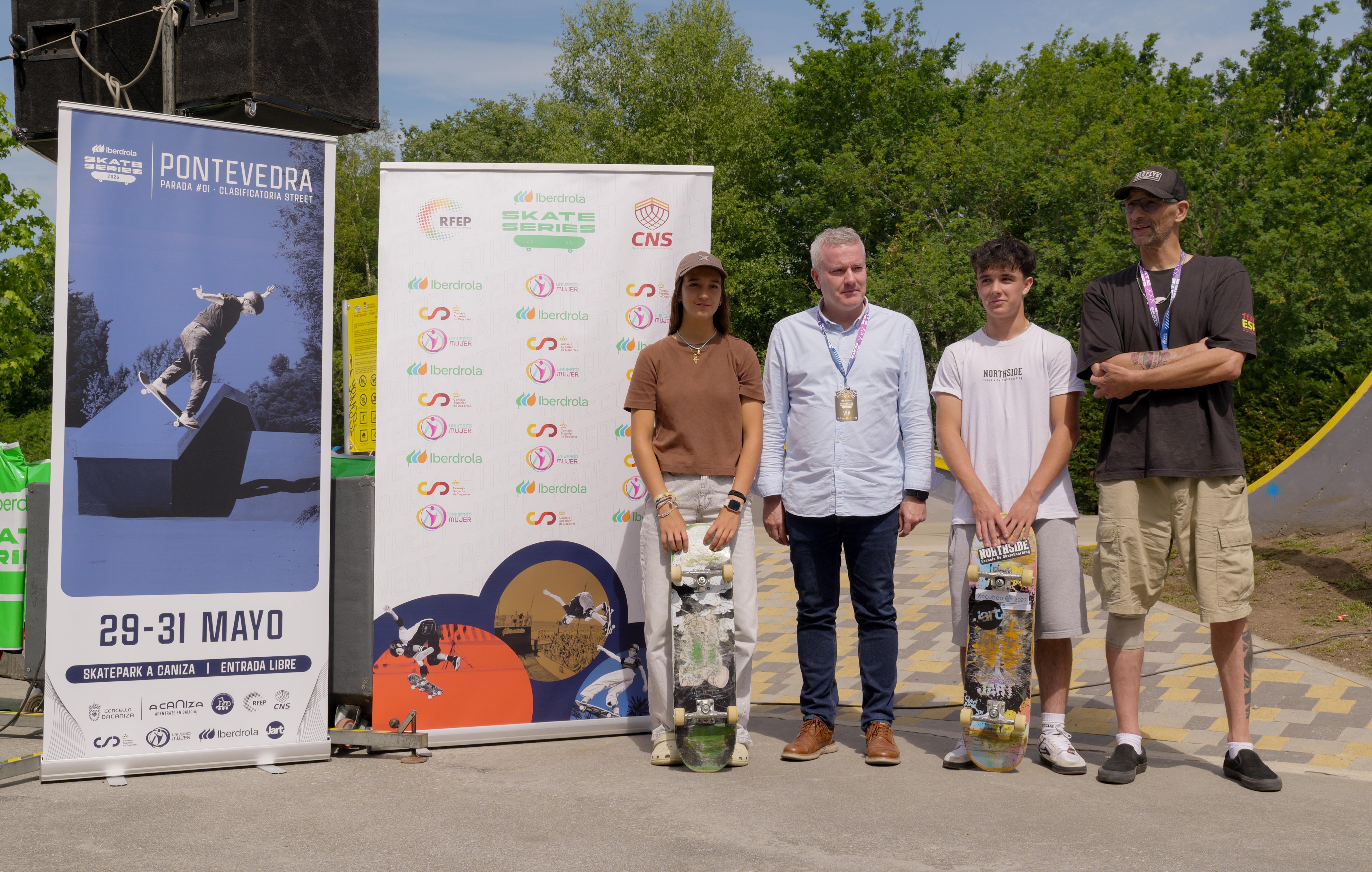 Arranca a 1ª parada da Liga Nacional de Skateboarding Iberdrola Skate Series 2026