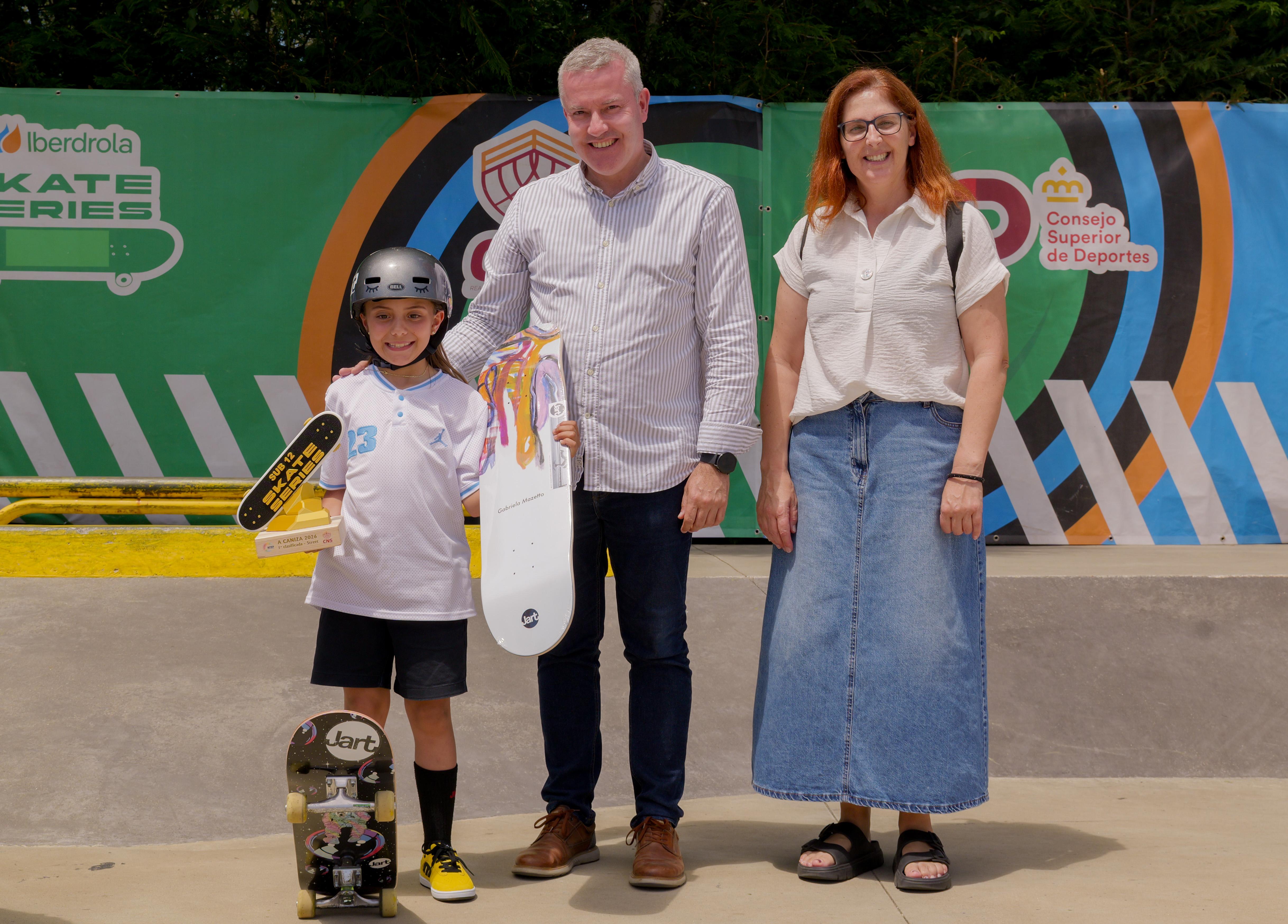 A Caniza consolídase como referente do skateboarding tras acoller o arranque das Iberdrola Skate Series 2026