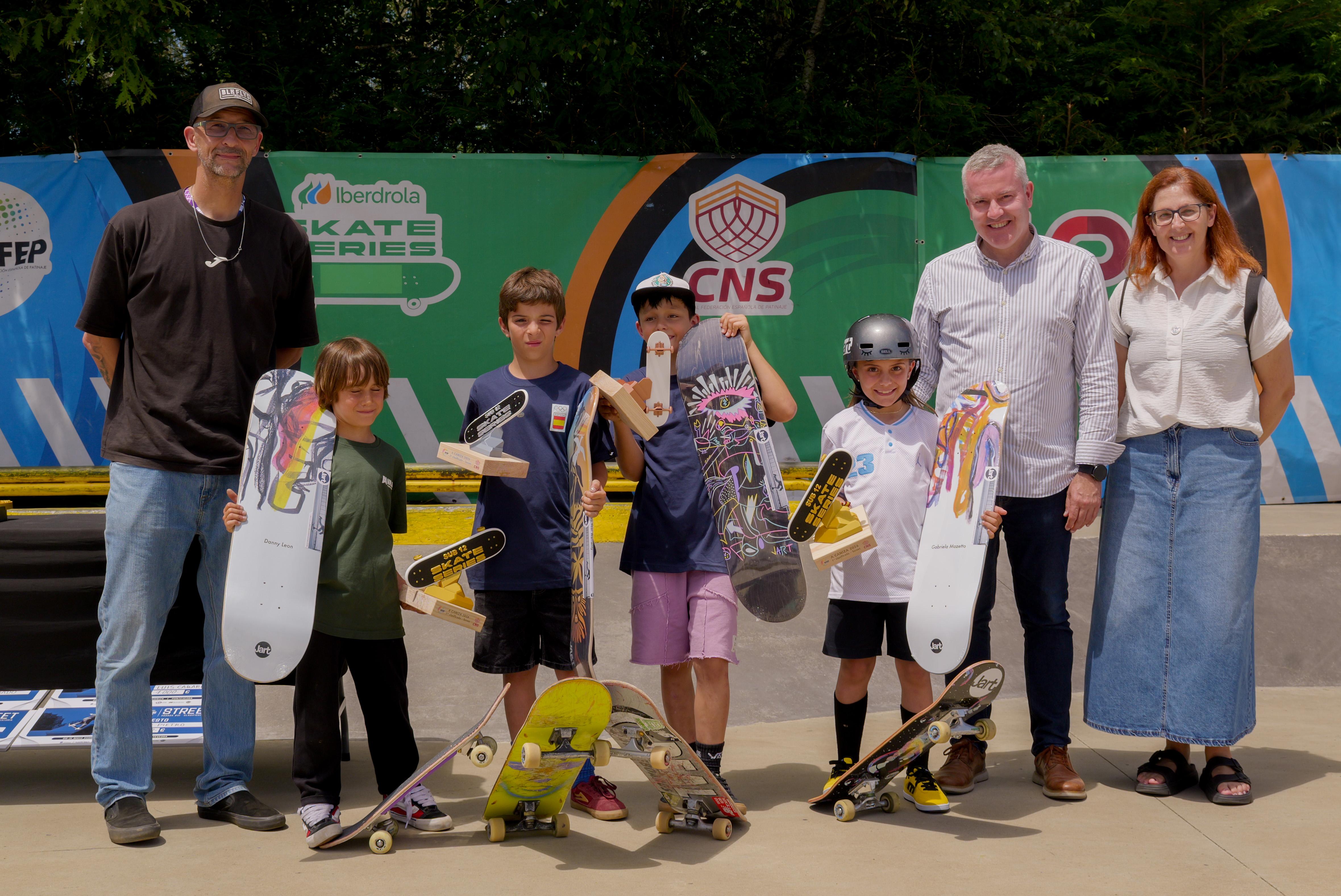 A Caniza consolídase como referente do skateboarding tras acoller o arranque das Iberdrola Skate Series 2026