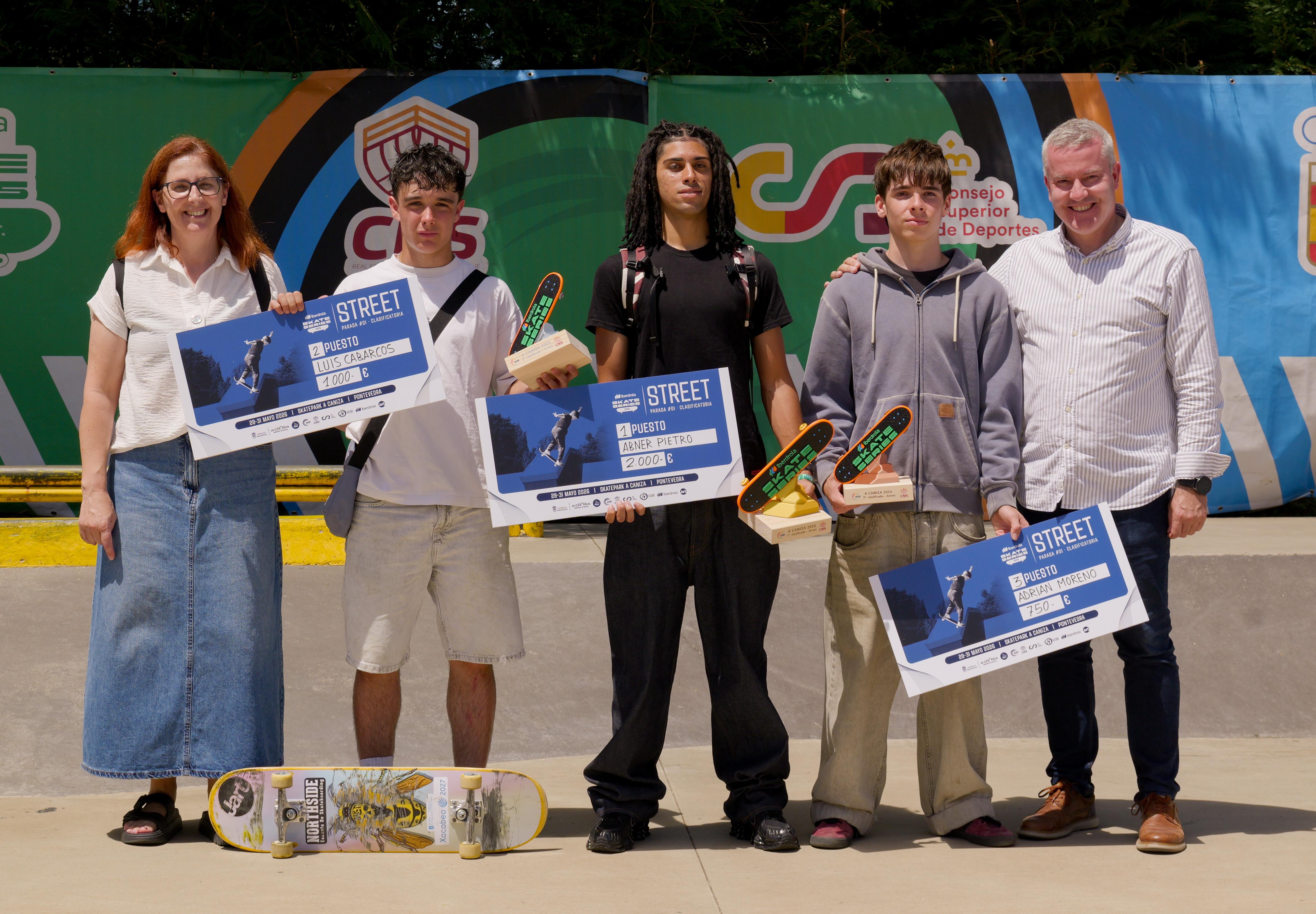 A Caniza consolídase como referente do skateboarding tras acoller o arranque das Iberdrola Skate Series 2026