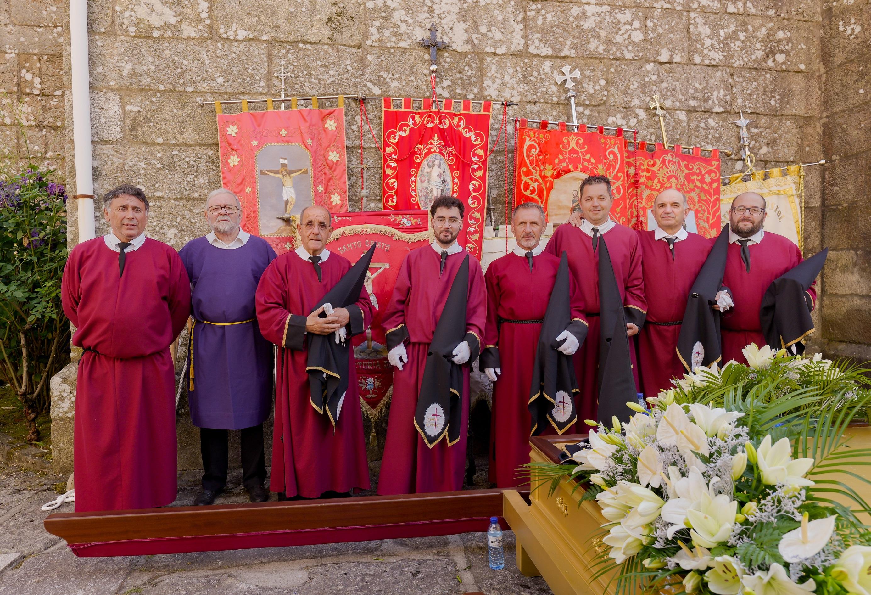 A Caniza celebra a festividade do Santísimo Cristo da Agonía