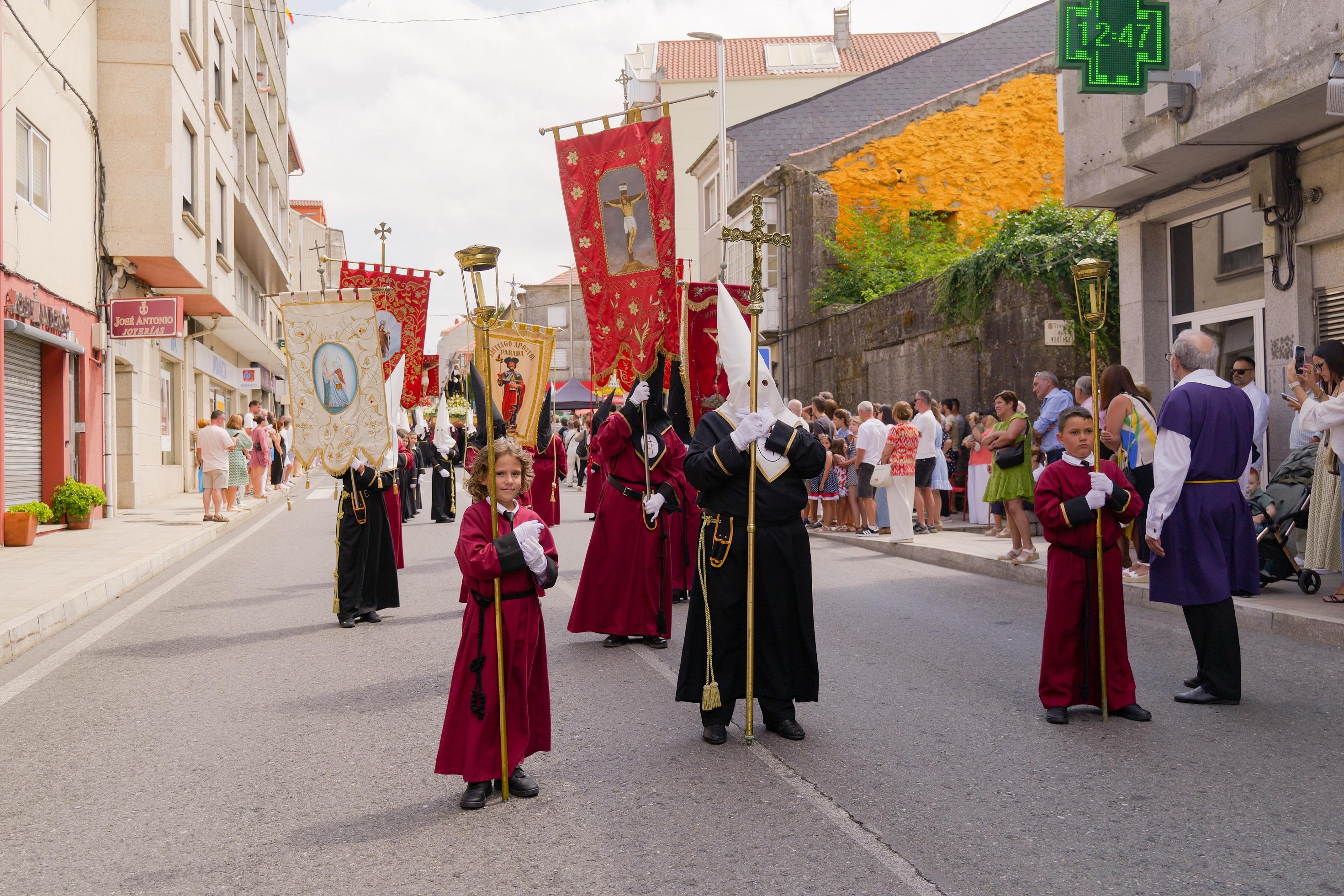 A Caniza celebra a festividade do Santísimo Cristo da Agonía