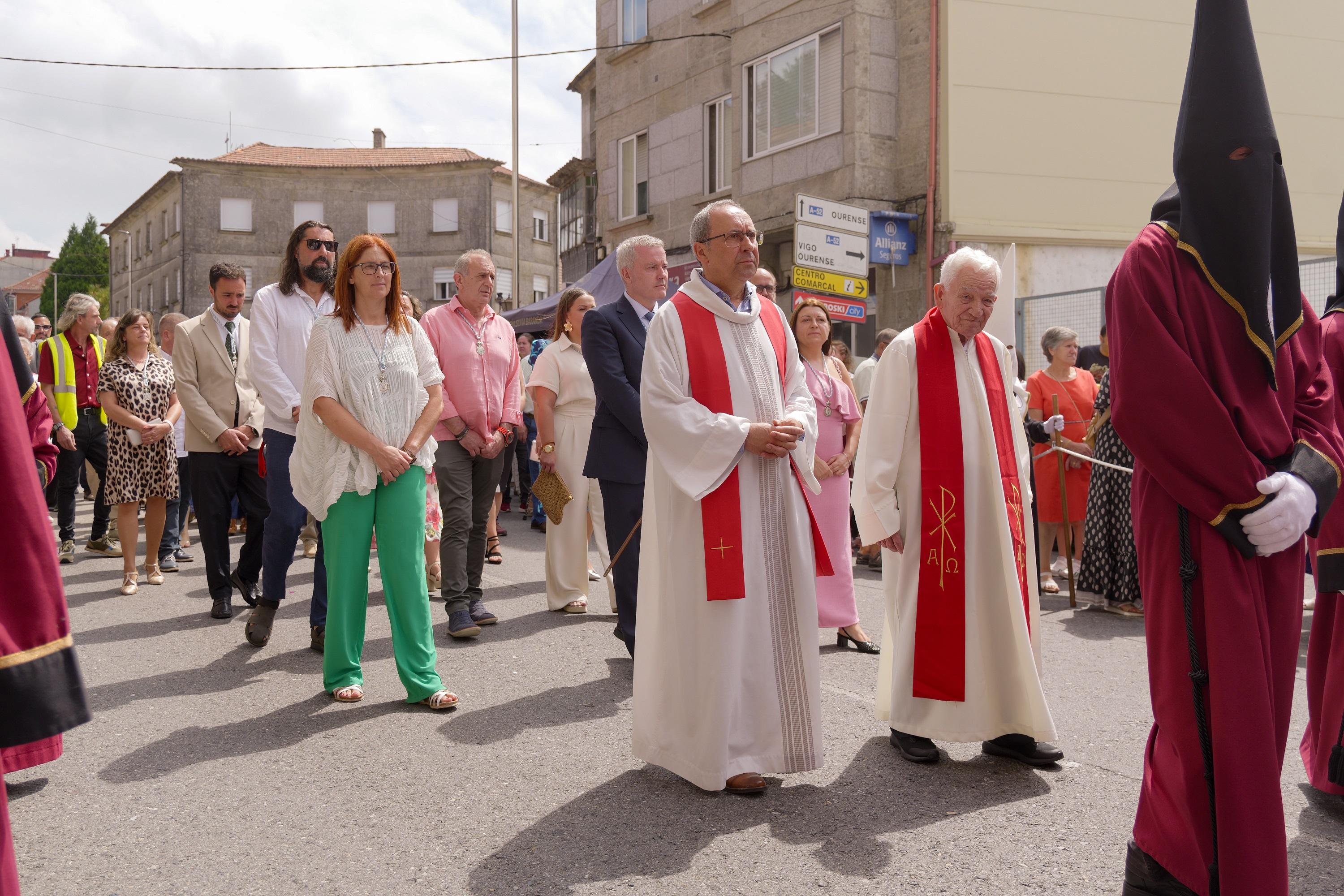 A Caniza celebra a festividade do Santísimo Cristo da Agonía