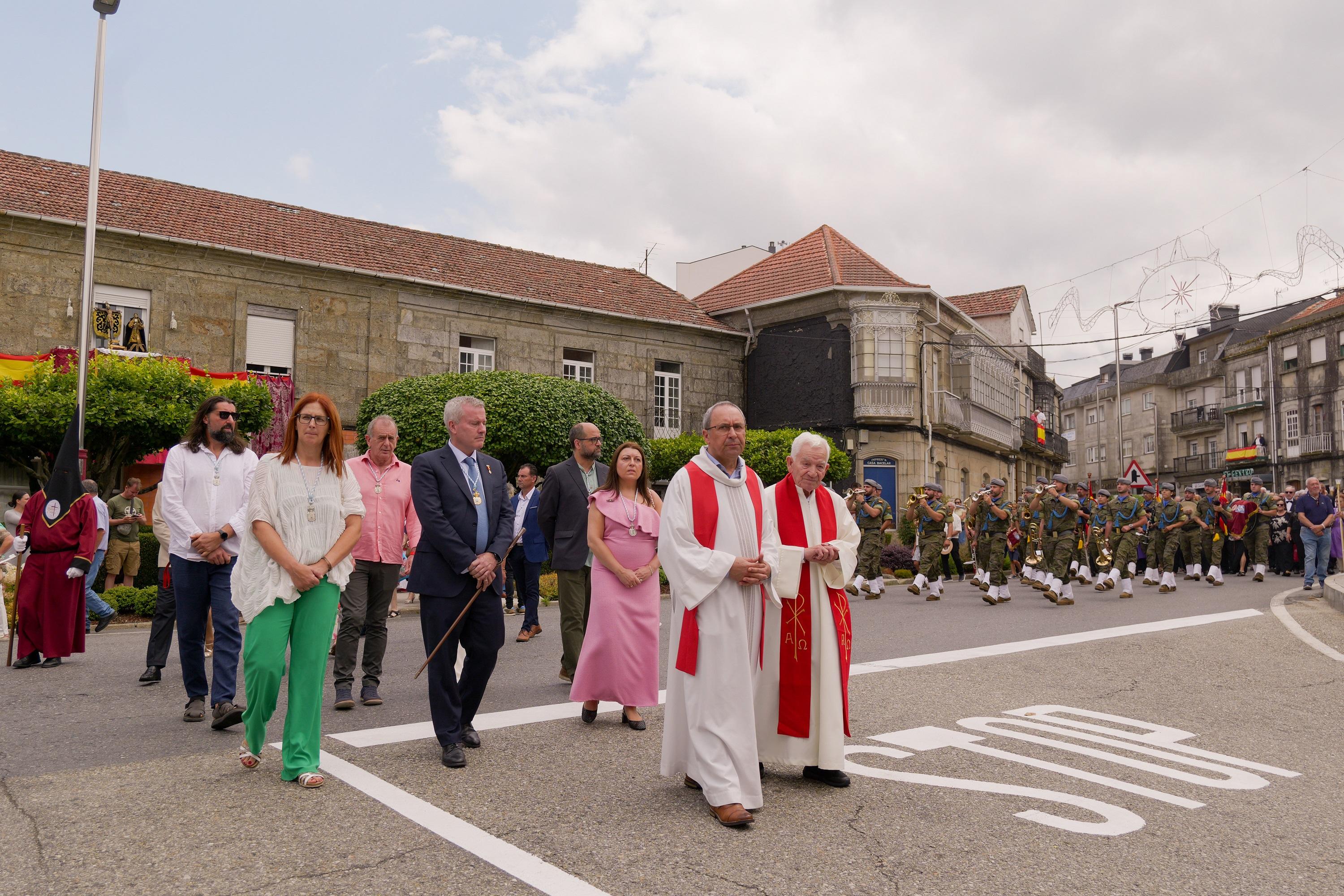A Caniza celebra a festividade do Santísimo Cristo da Agonía