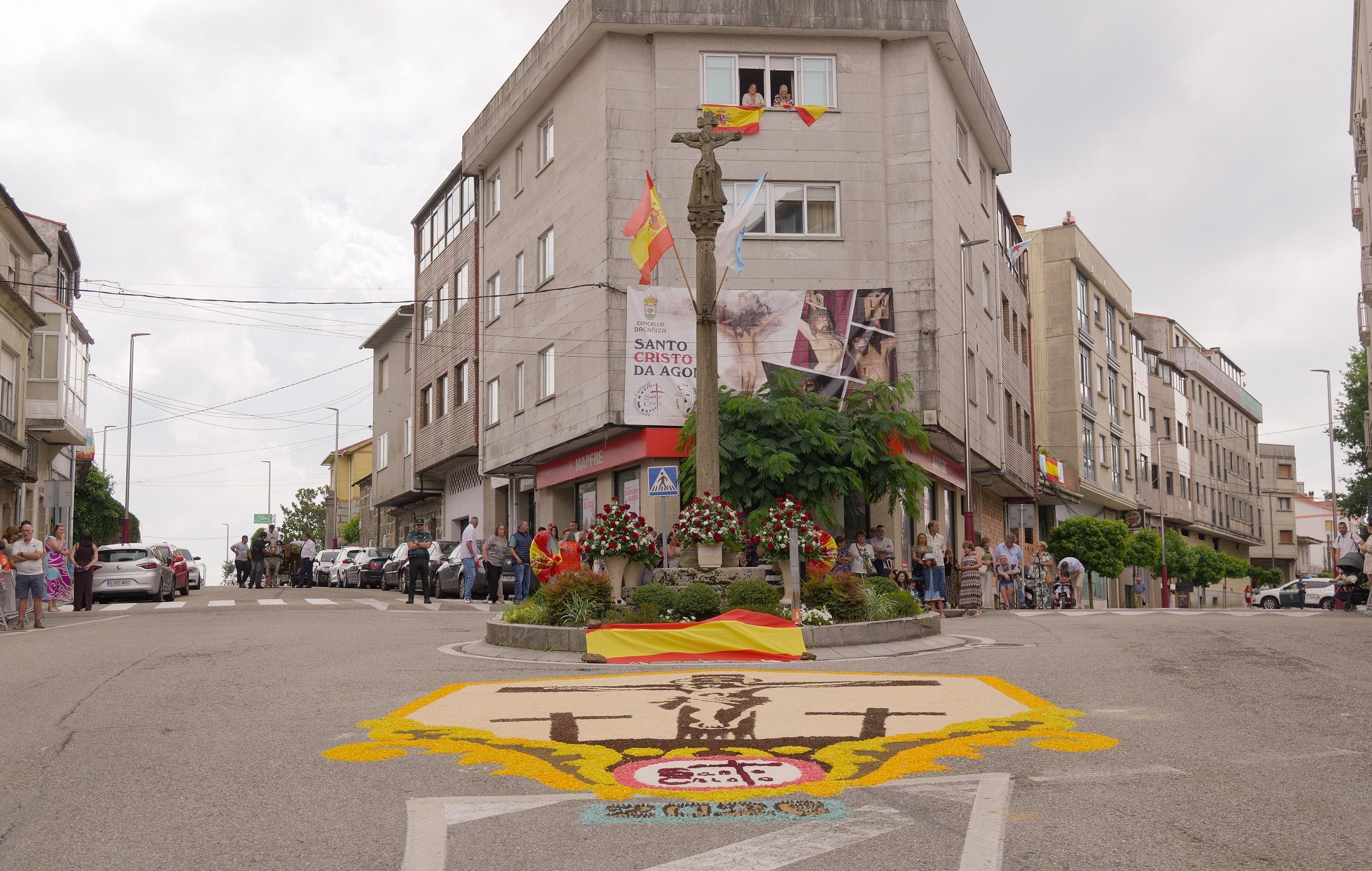 A Caniza celebra a festividade do Santísimo Cristo da Agonía