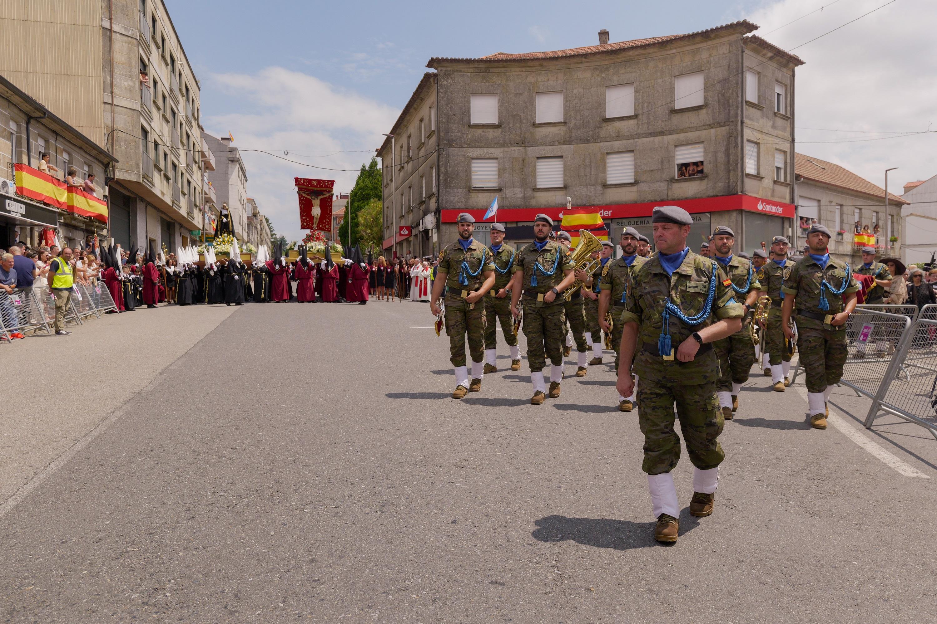 A Caniza celebra a festividade do Santísimo Cristo da Agonía
