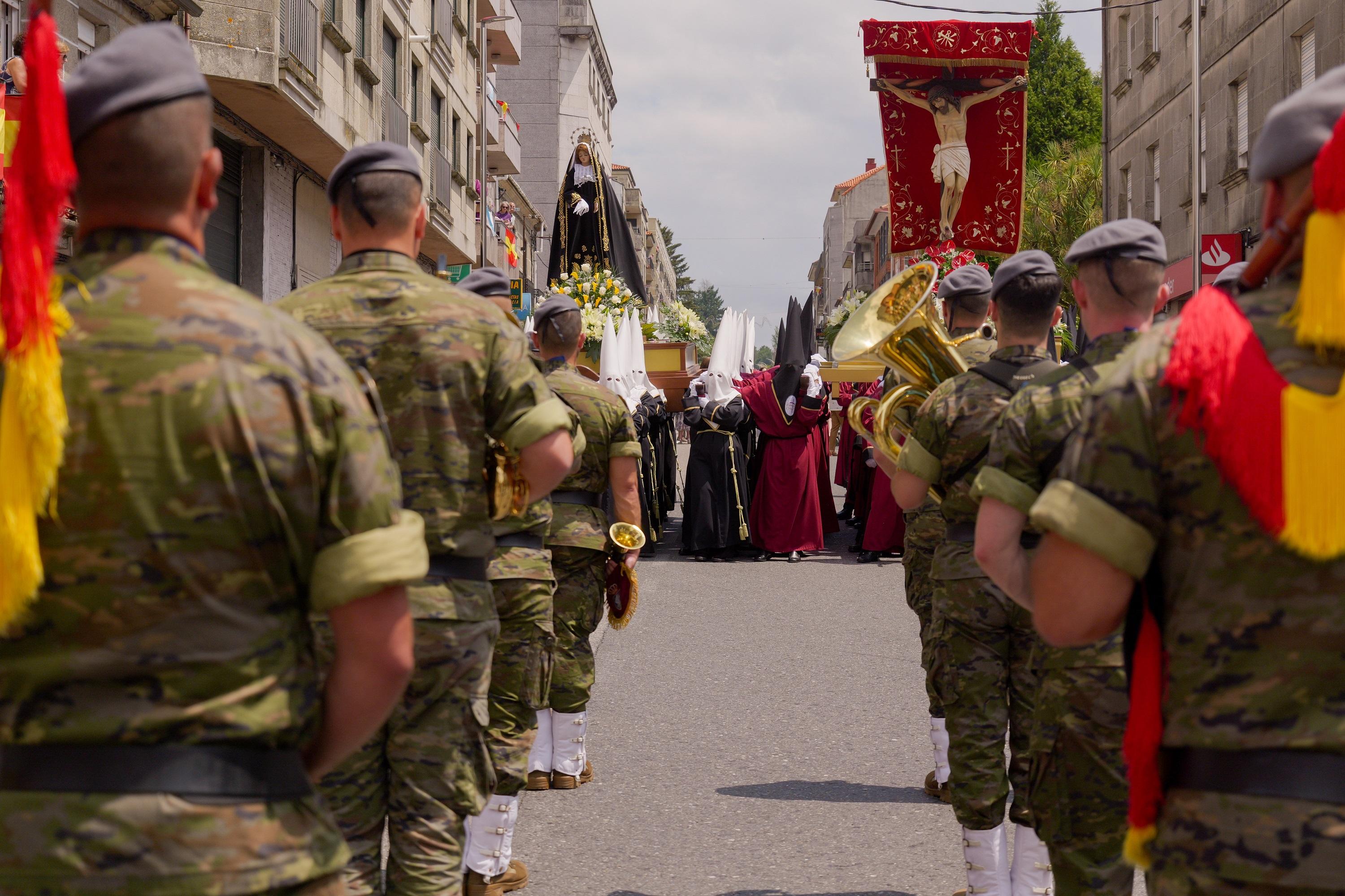 A Caniza celebra a festividade do Santísimo Cristo da Agonía