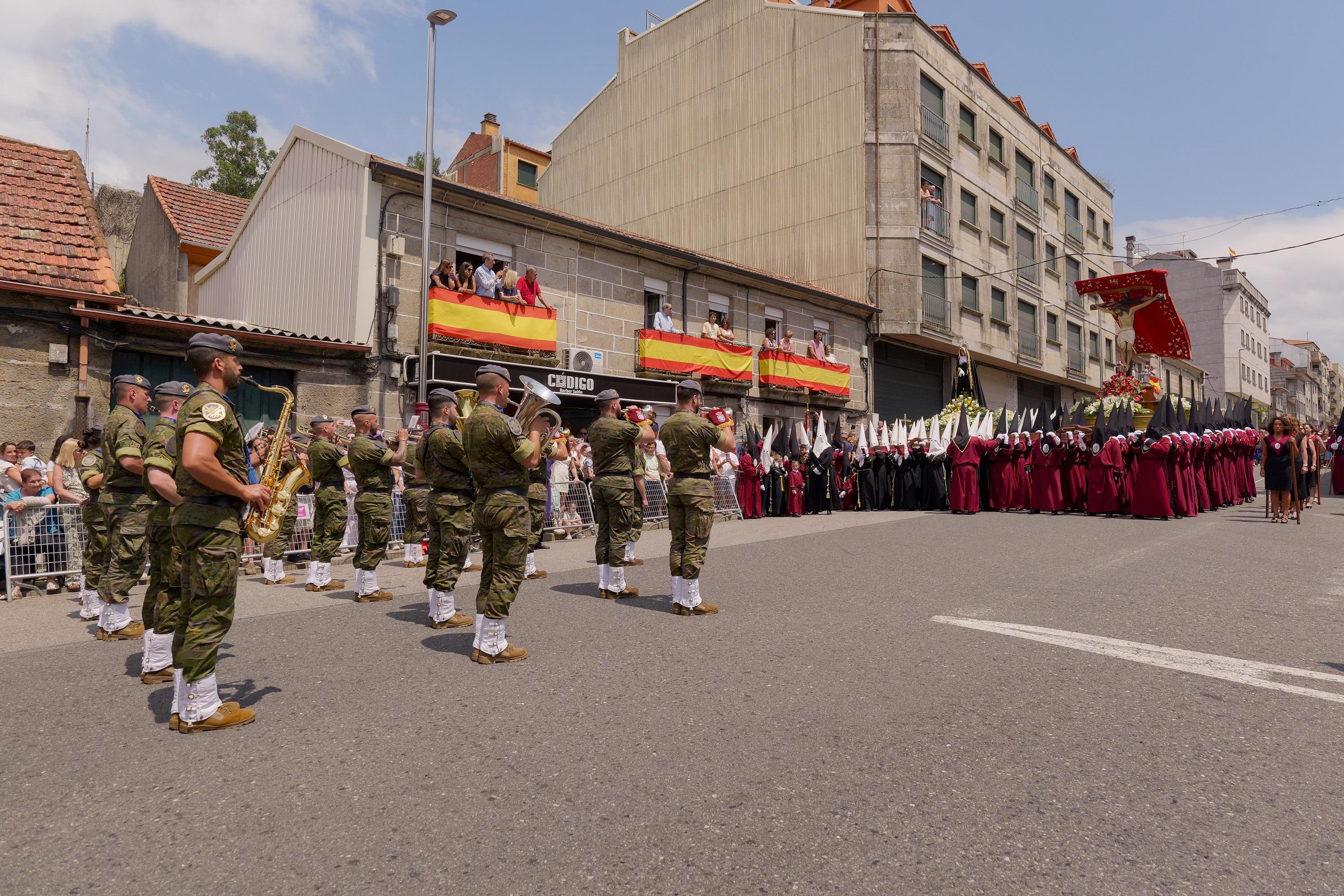 A Caniza celebra a festividade do Santísimo Cristo da Agonía
