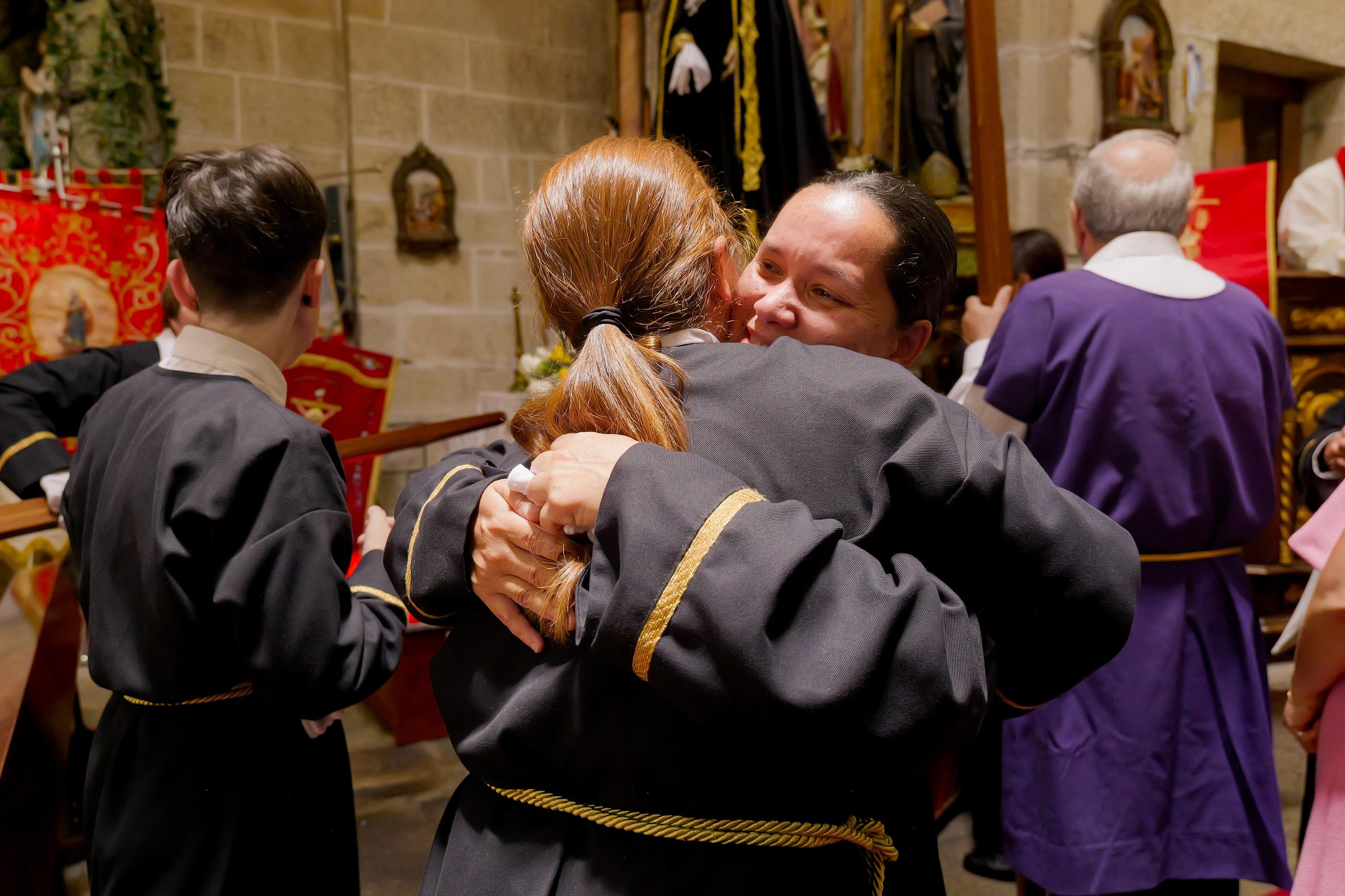 A Caniza celebra a festividade do Santísimo Cristo da Agonía