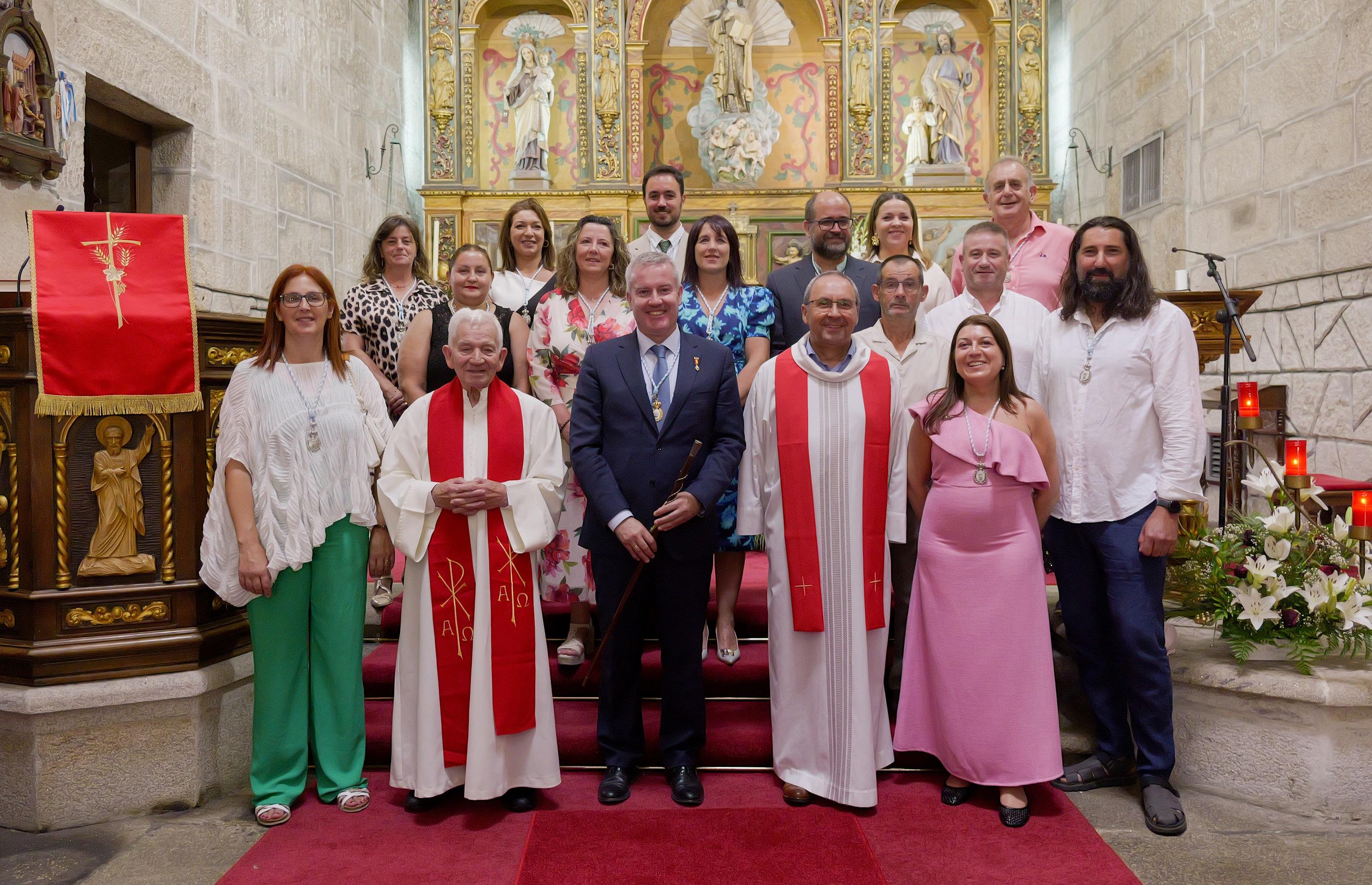 A Caniza celebra a festividade do Santísimo Cristo da Agonía