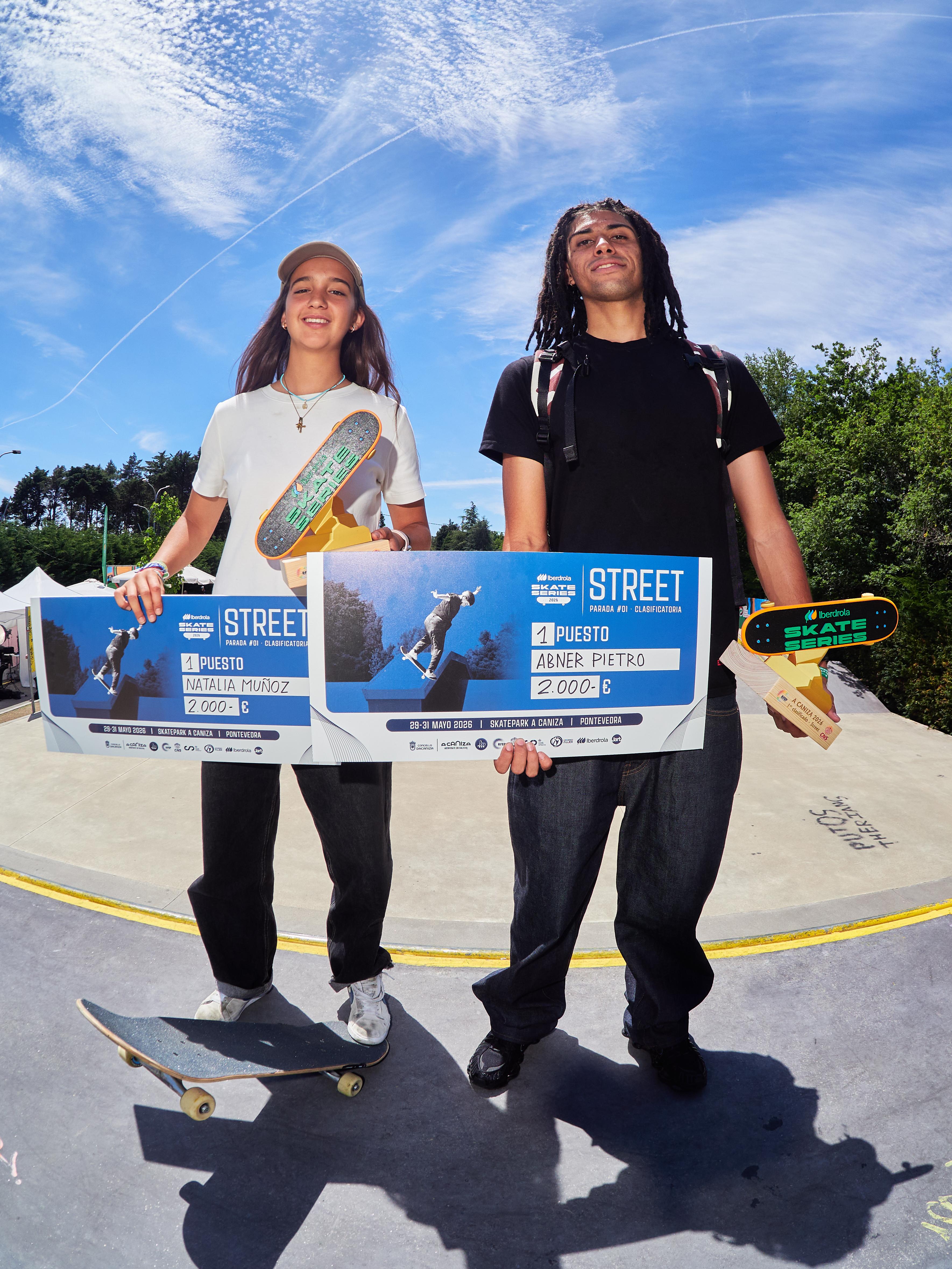 A Caniza consolídase como referente do skateboarding tras acoller o arranque das Iberdrola Skate Series 2026