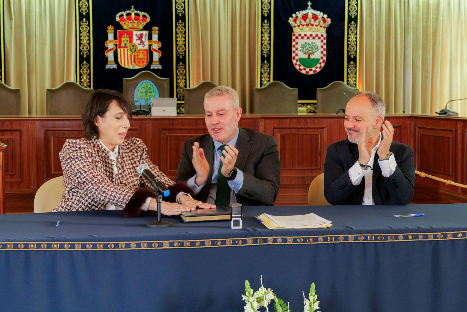 O Concello da Cañiza acolleu hoxe a sinatura do protocolo que impulsará o novo parque empresarial do Vieiro