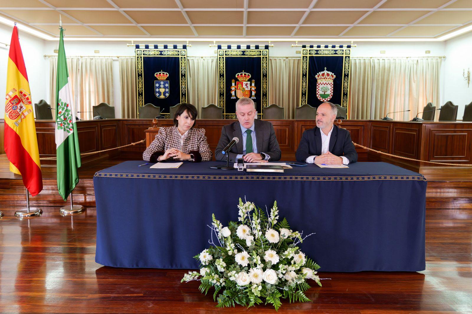 O Concello da Cañiza acolleu hoxe a sinatura do protocolo que impulsará o novo parque empresarial do Vieiro 