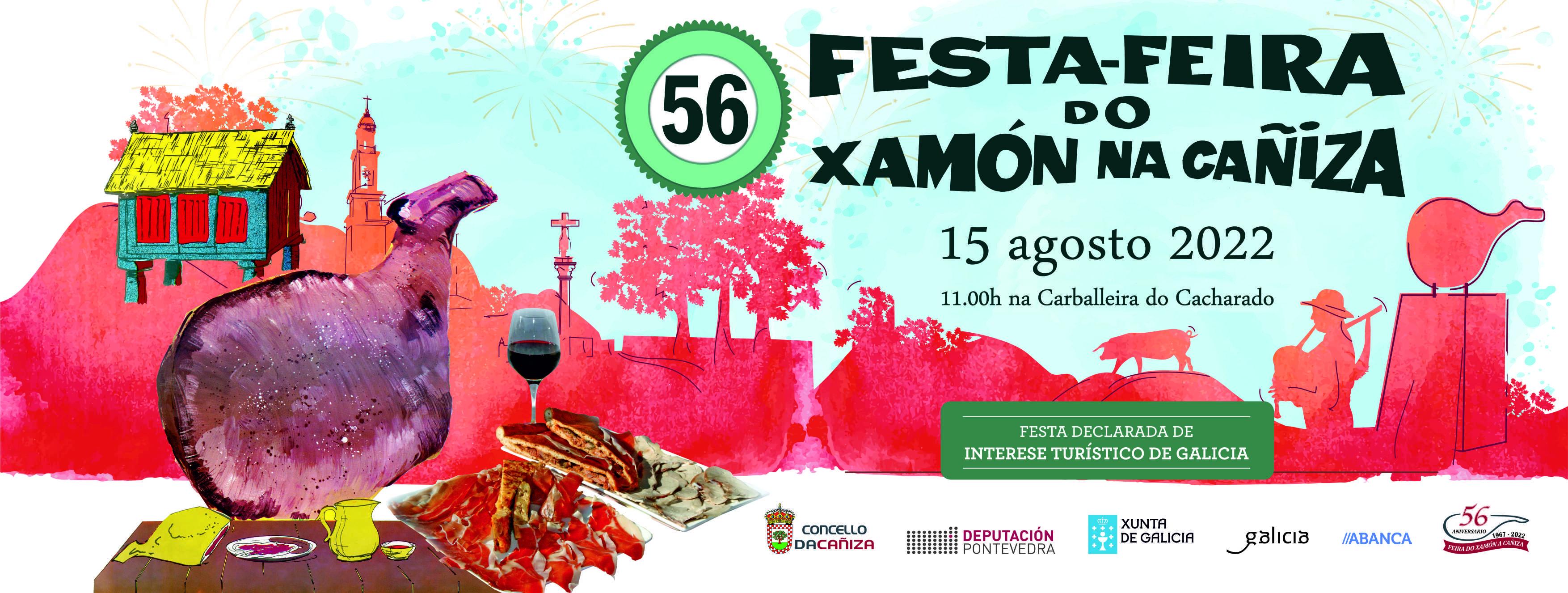 Baner da 56 Festa Feira do Xamon da Cañiza