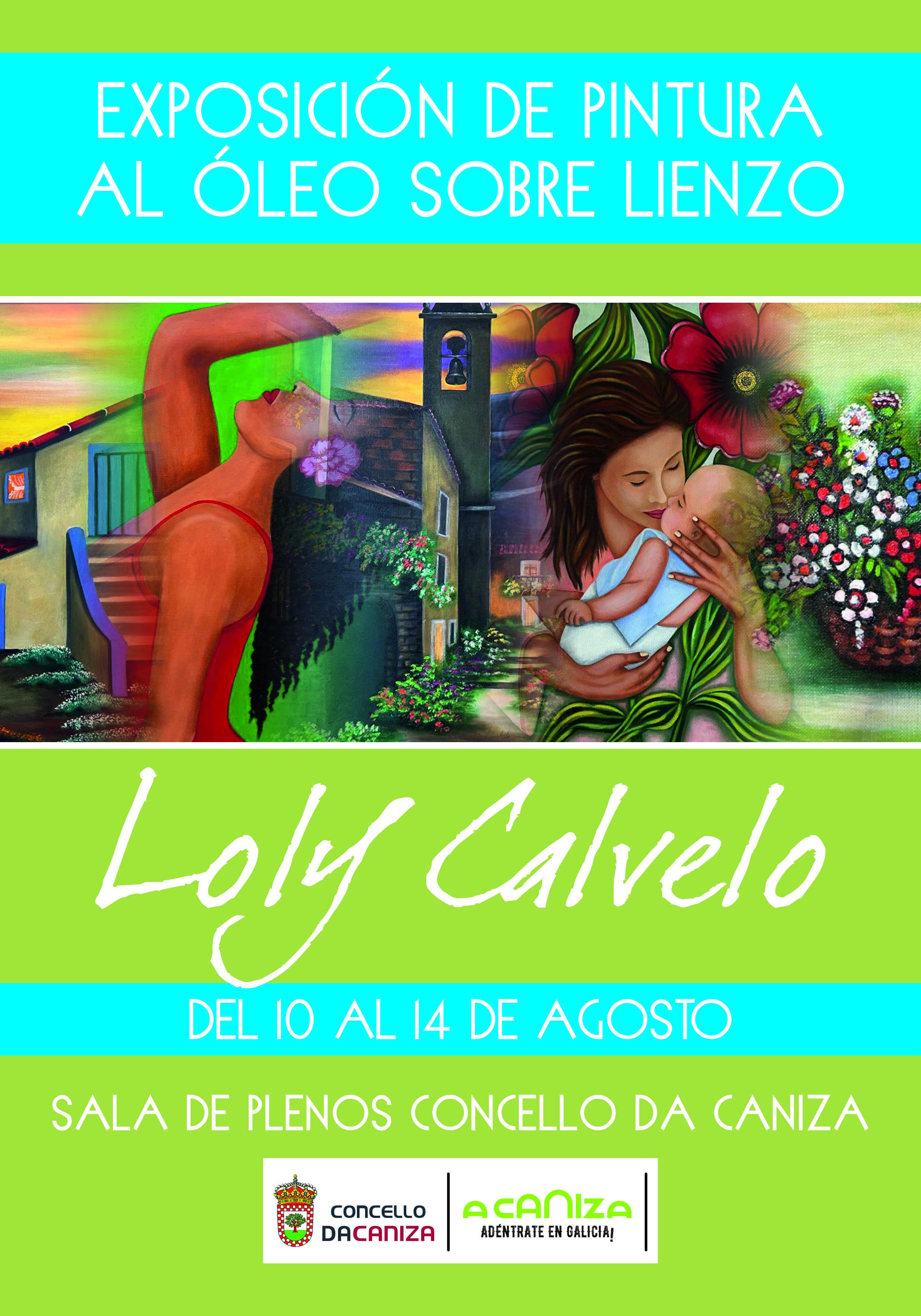 EXPOSICIÓN DE PINTURA DE LOLI CALVELO «Al óleo sobre Lienzo»