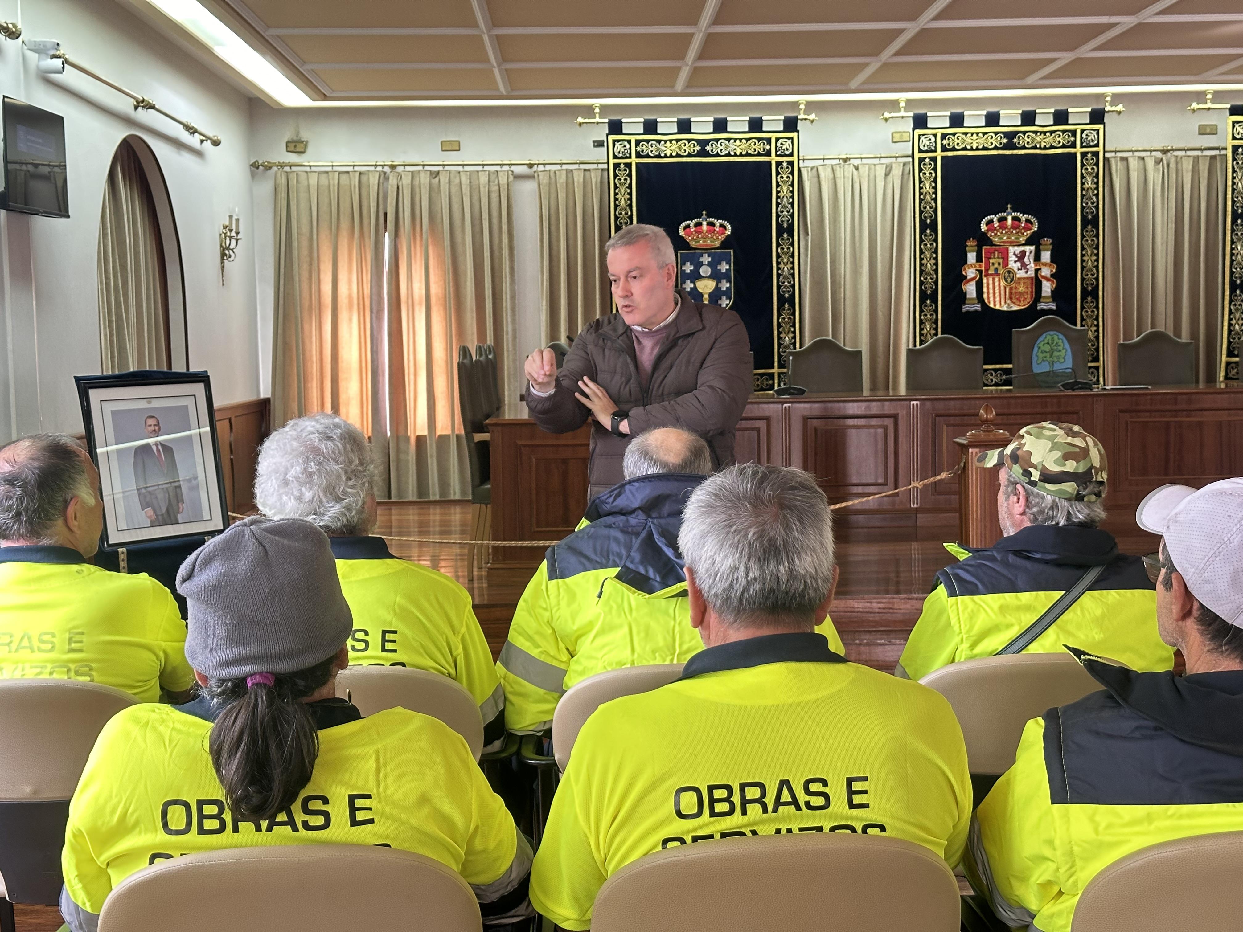Presentación da Brigada de Obras e Servizos 2026