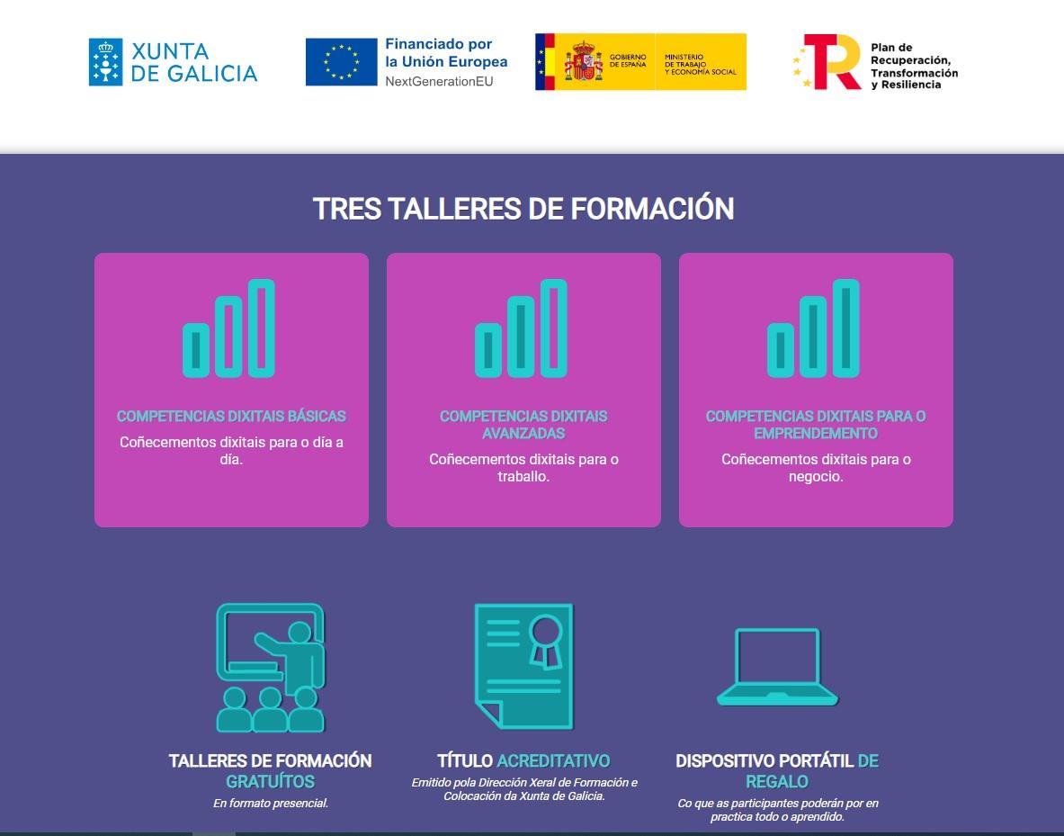 En marcha o programa de formación para mulleres «Galegas Dixitais»