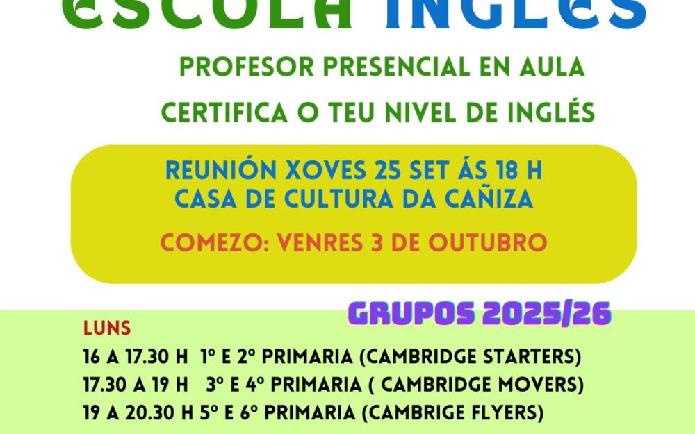 Escola de Inglés 2025/26