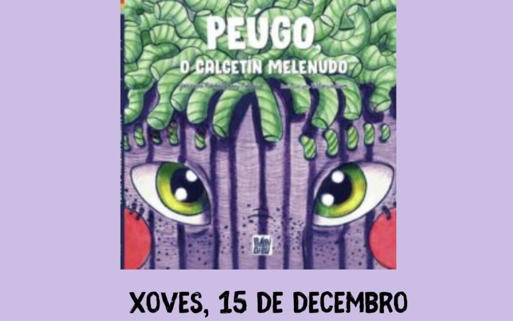 Taller de igualdade. Contacontos «Peugo, o Calcetín Melenudo» a cargo da autora do libro Jessica Rodríguez Piñeiro