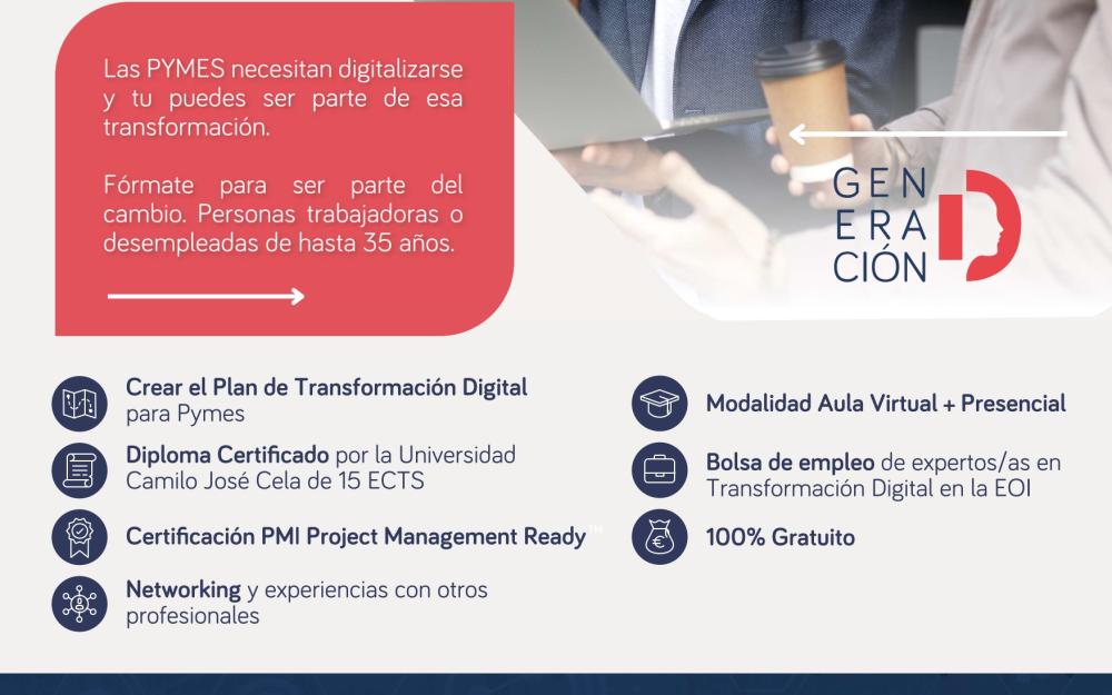 Formación Expert@s en transformación dixital para PYMES