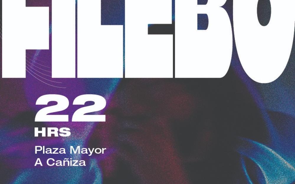 Actuación do grupo de Art Rock Alternativo FILEBO. o venres 18 de agosto ás 22h na Praza Maior da Cañiza