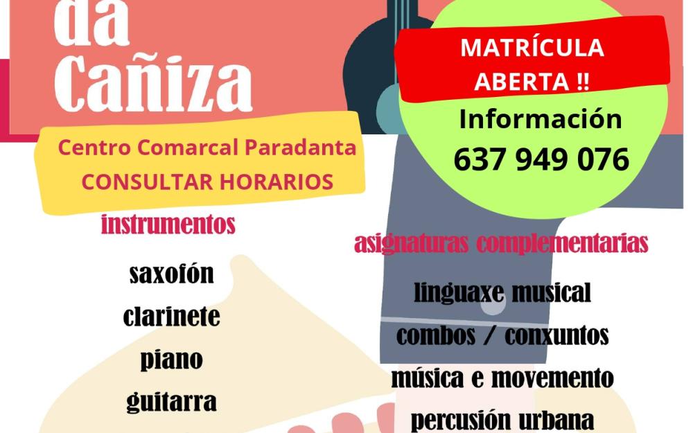 Escola de Música da Cañiza – Curso 2025-2026
