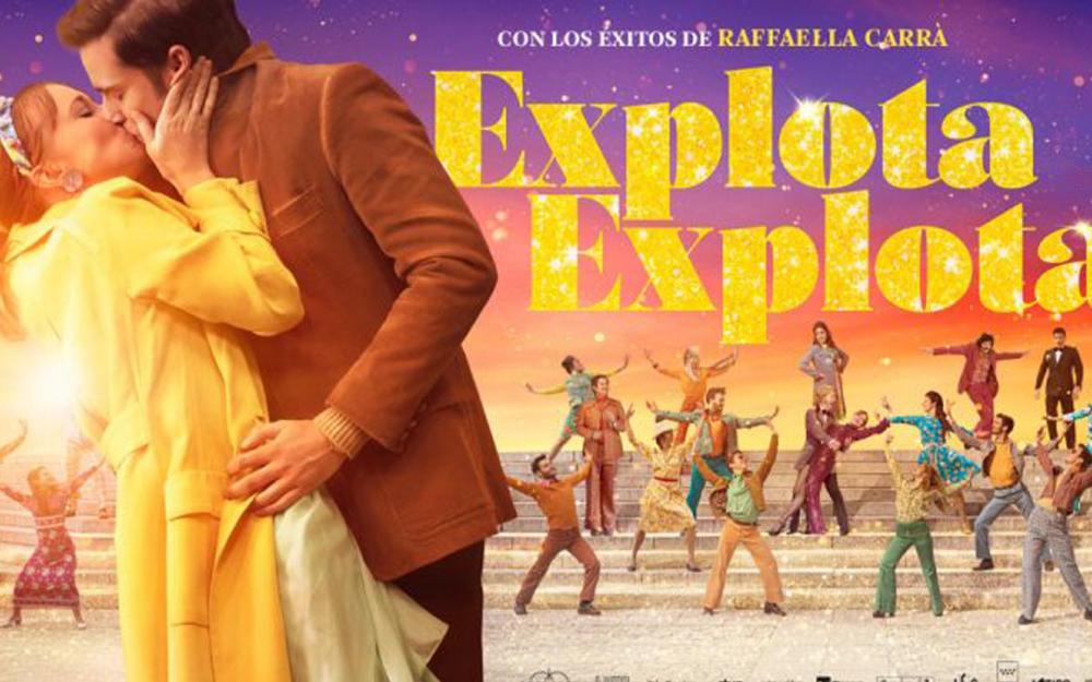 Cine na Rúa. proxección da película Explota Explota o 3 de agosto na Praza Maior da Vila a partires das 22.30h