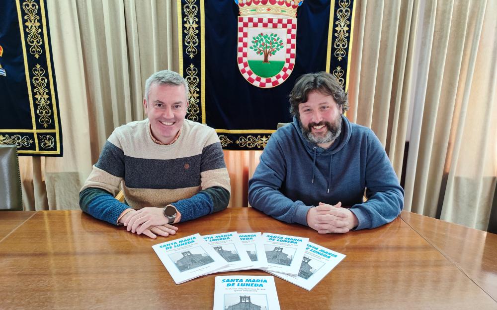 Santa Maria de Luneda: Novo libro sobre a historia da parroquia