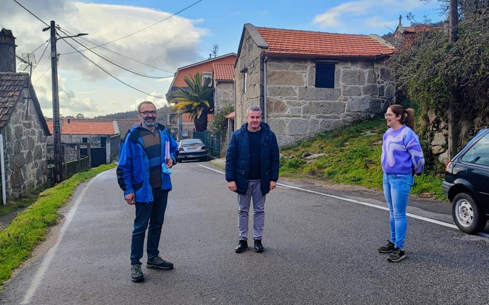 A Diputacion de Pontevedra cede varios tramos de viais ao Concello da Cañiza