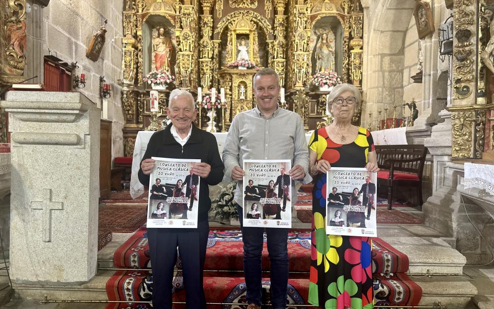 A Igrexa Parroquial de Santa Cristina de Valeixe abre o Verán Cultural cun concerto de música clásica