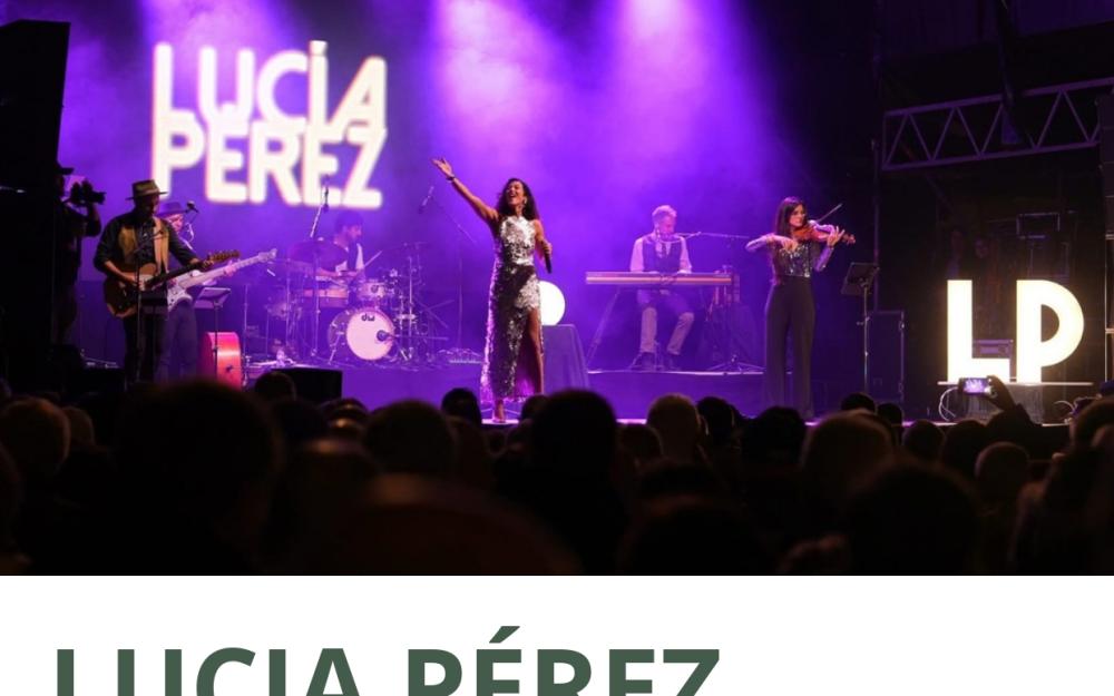 Lucía Pérez en concerto coa xira « XX Aniversario»