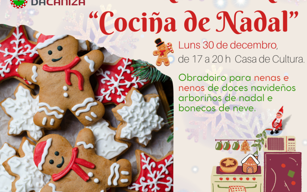 Obradoiro de cociña de Nadal