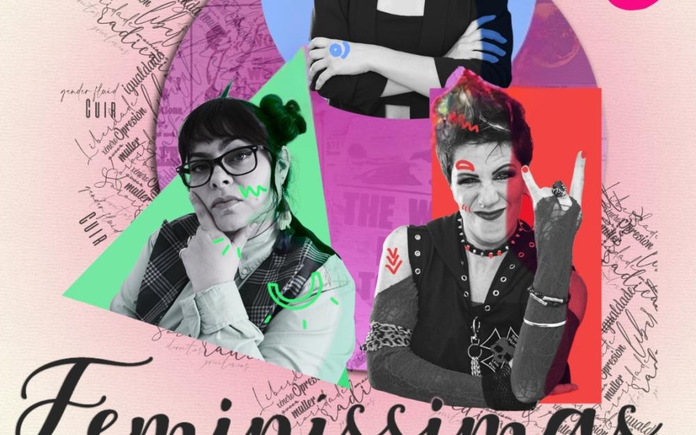 Representación de la obra teatral "Feminíssimas", de la compañía De Ste Xeito Producións
