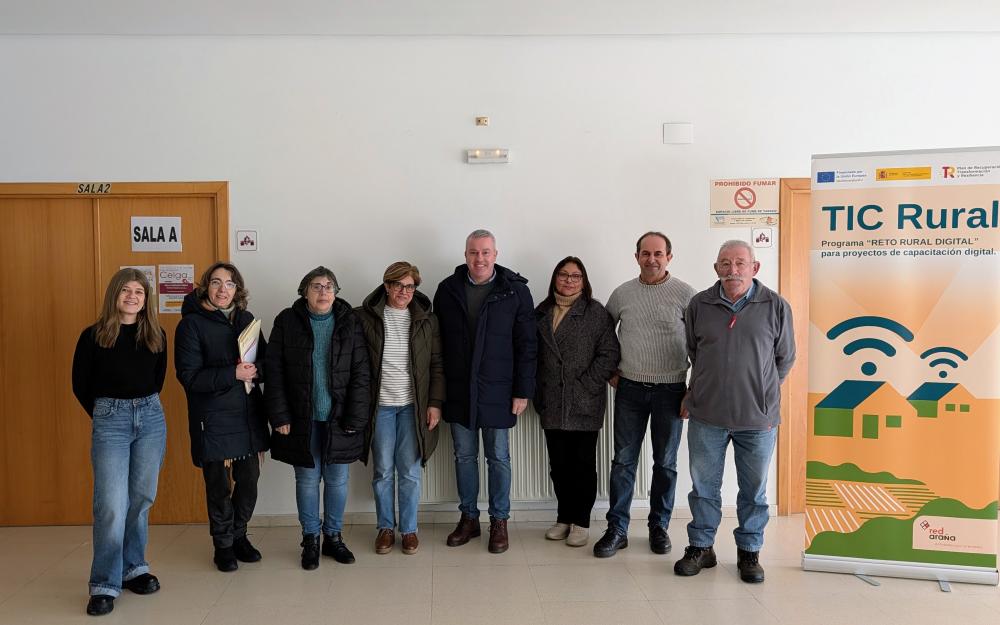 Clausuramos o Curso «TIC Rural – Programa Reto Rural Dixital» na Cañiza