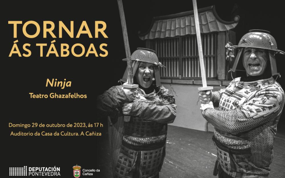 Representación da obra de teatro NINJA