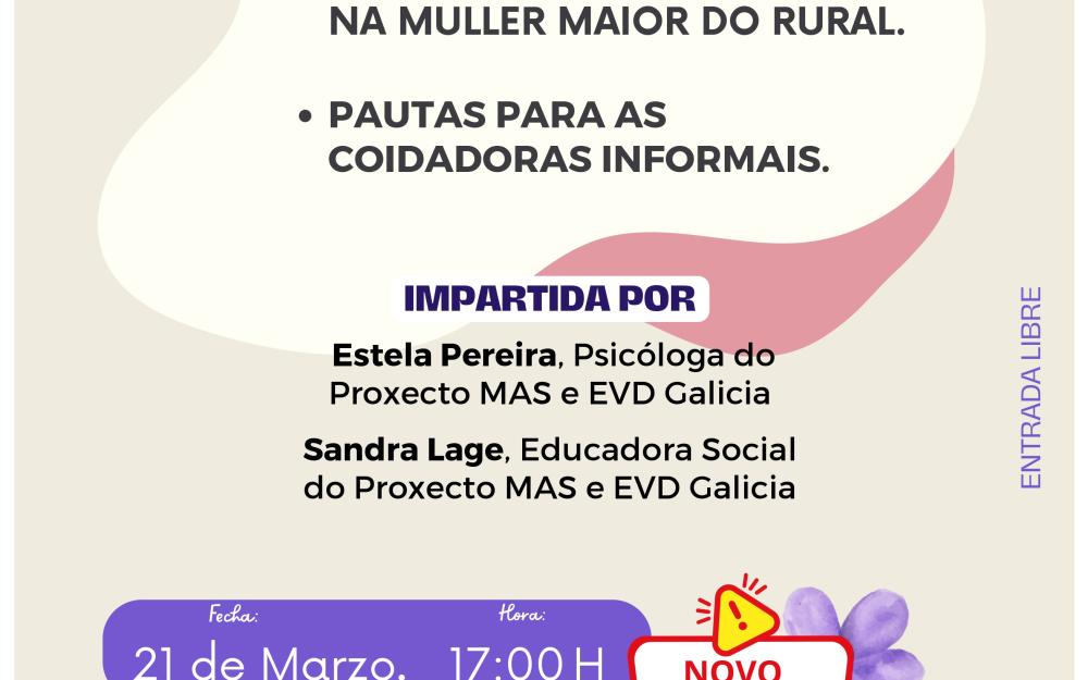 Charla sobre o «AUTOCOIDADO»