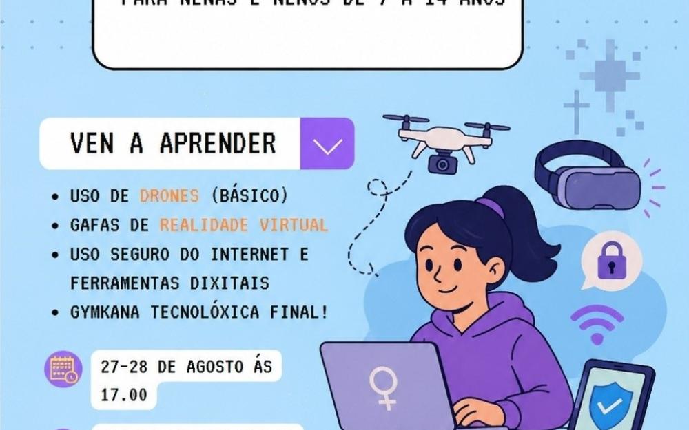 Gymkana Tecno para achegar a infancia á tecnoloxía dende a igualdade