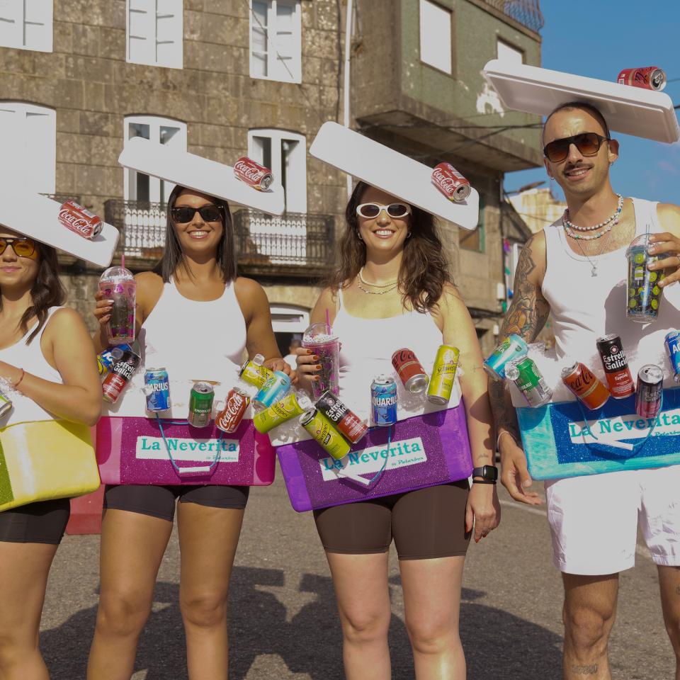 o «Entroido» da Caniza consolídase como unha das grandes citas festivas do verán