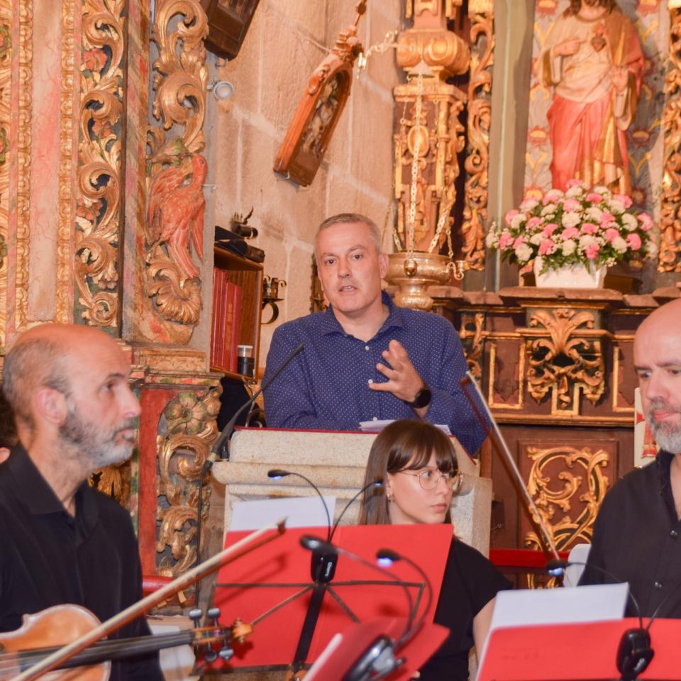 Éxito rotundo en Valeixe co concerto de música clásica celebrado o 21 de xuño a cargo da Orquestra de Cámara Galega, no marco do 40 Aniversario de REDEIA